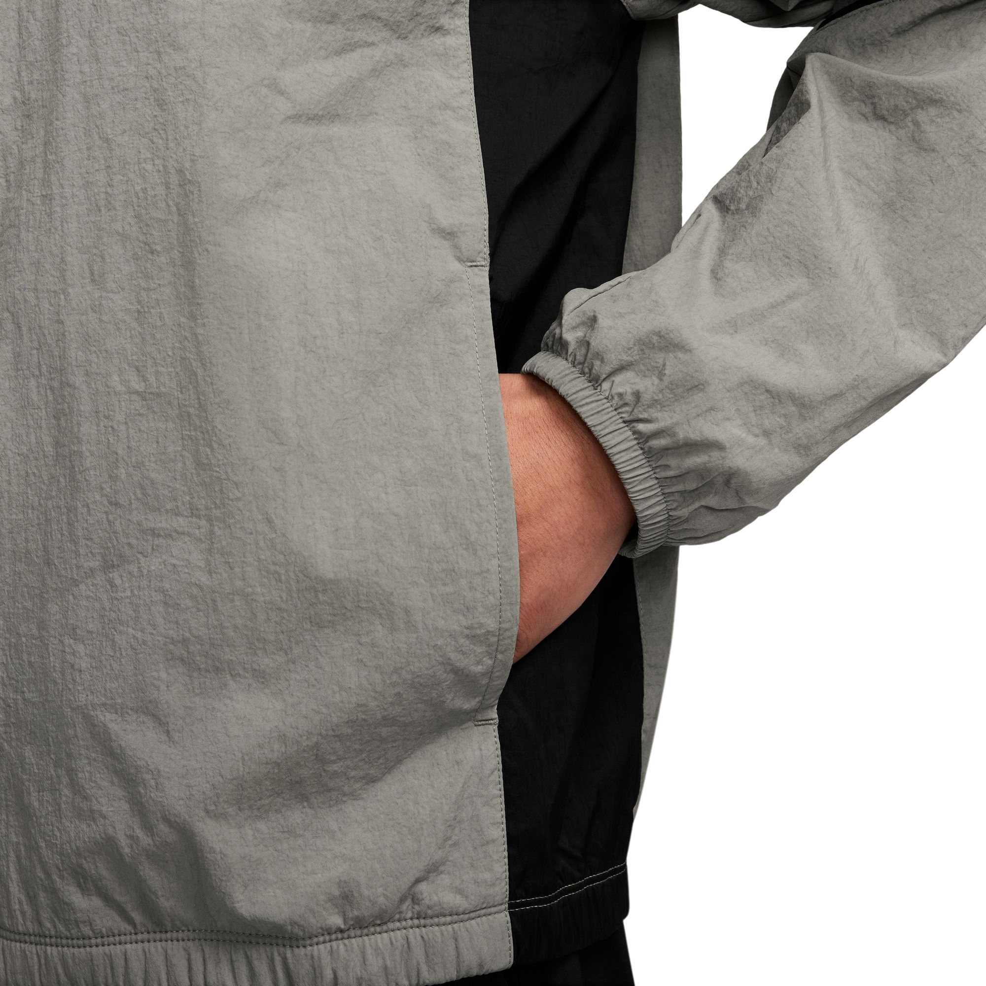 Nike Men's Air Woven Track Jacket - GREEN Thumbnail View 3