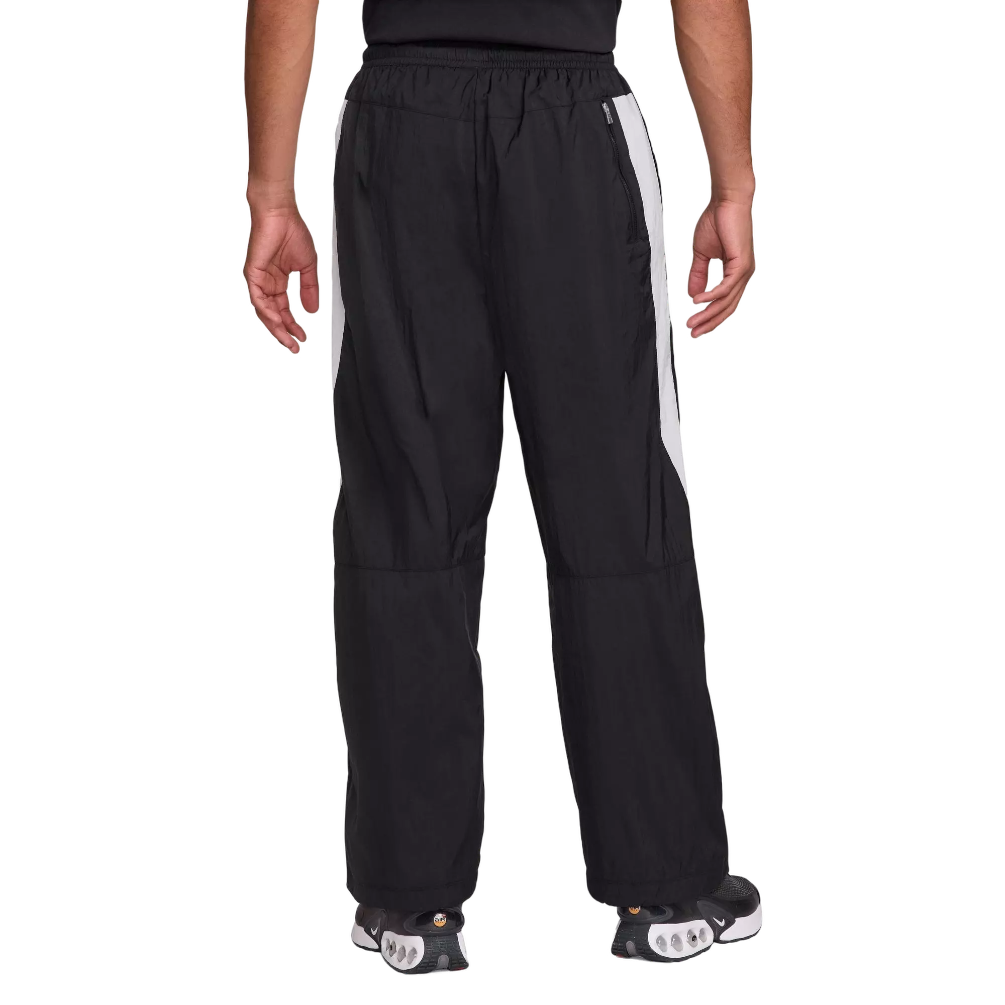 Nike Men's Air Woven Track Pants - BLACK/WHITE