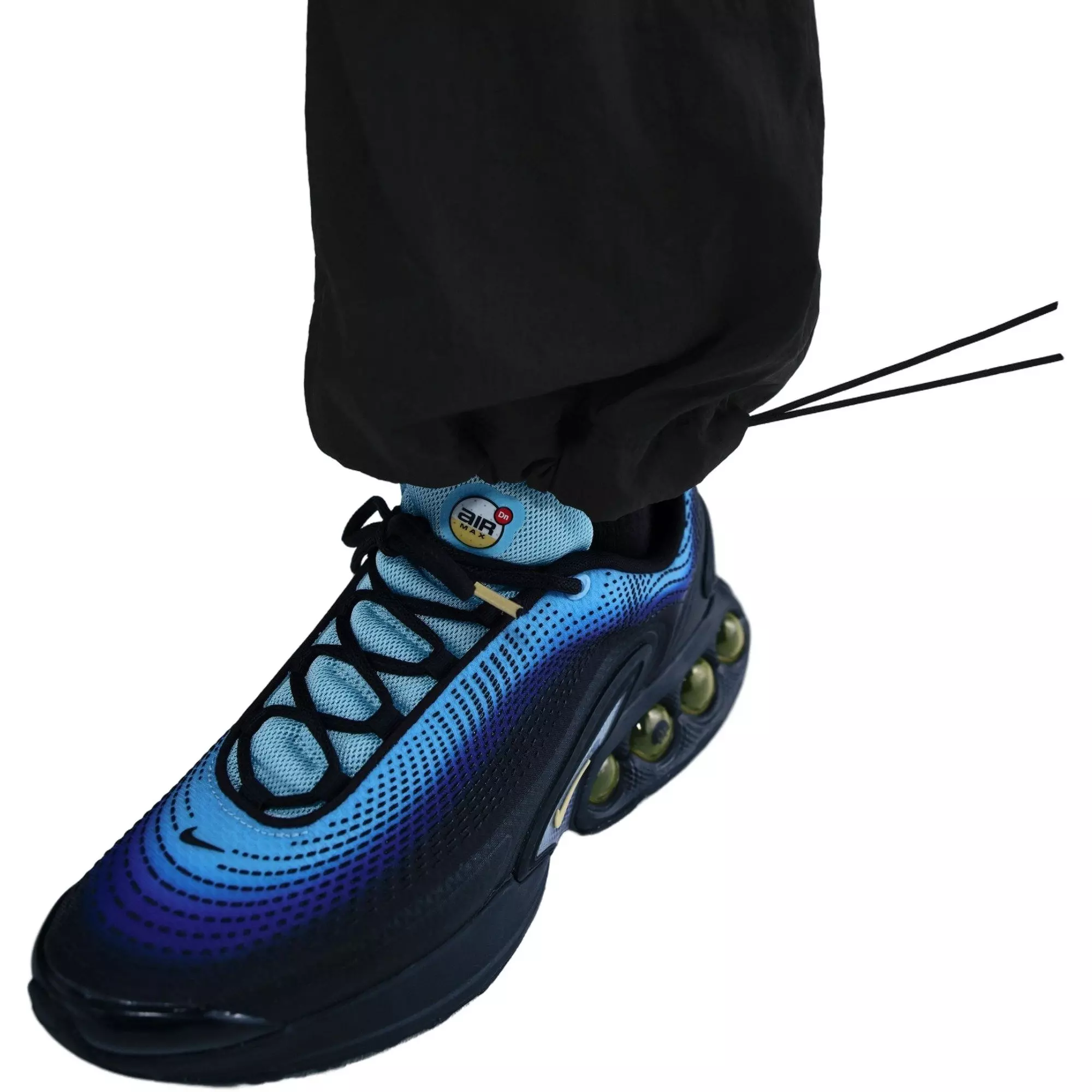 Nike Men's Air Woven Track Pants - BLACK/WHITE