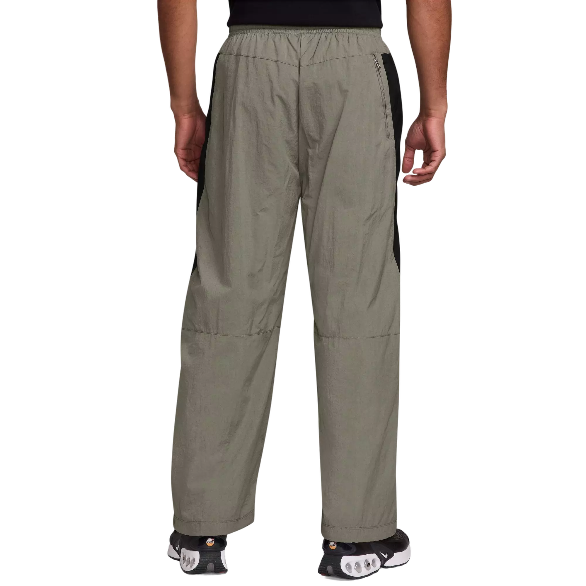 Nike Men's Air Woven Track Pants - GREEN