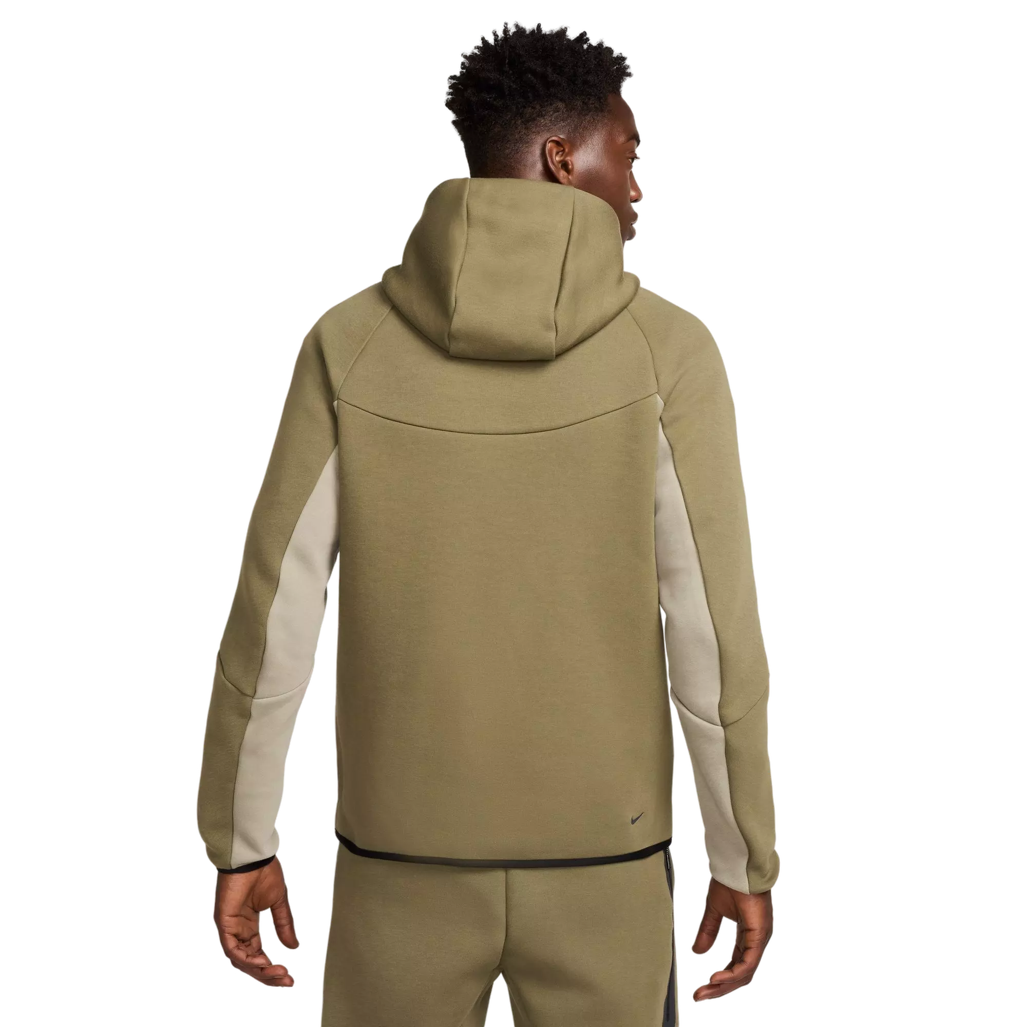 Nike Men's Tech Full-Zip Windrunner Jacket - OLIVE