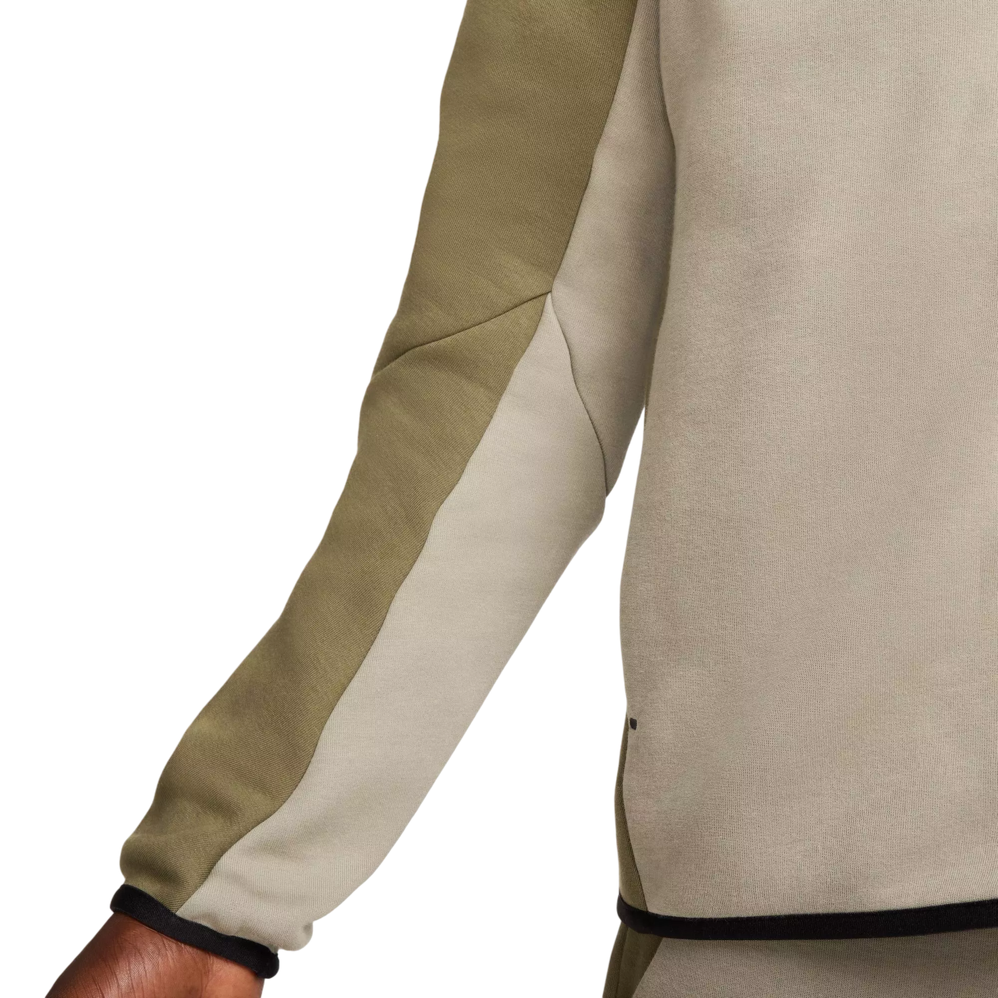 Nike Men's Tech Full-Zip Windrunner Jacket - Olive - OLIVE