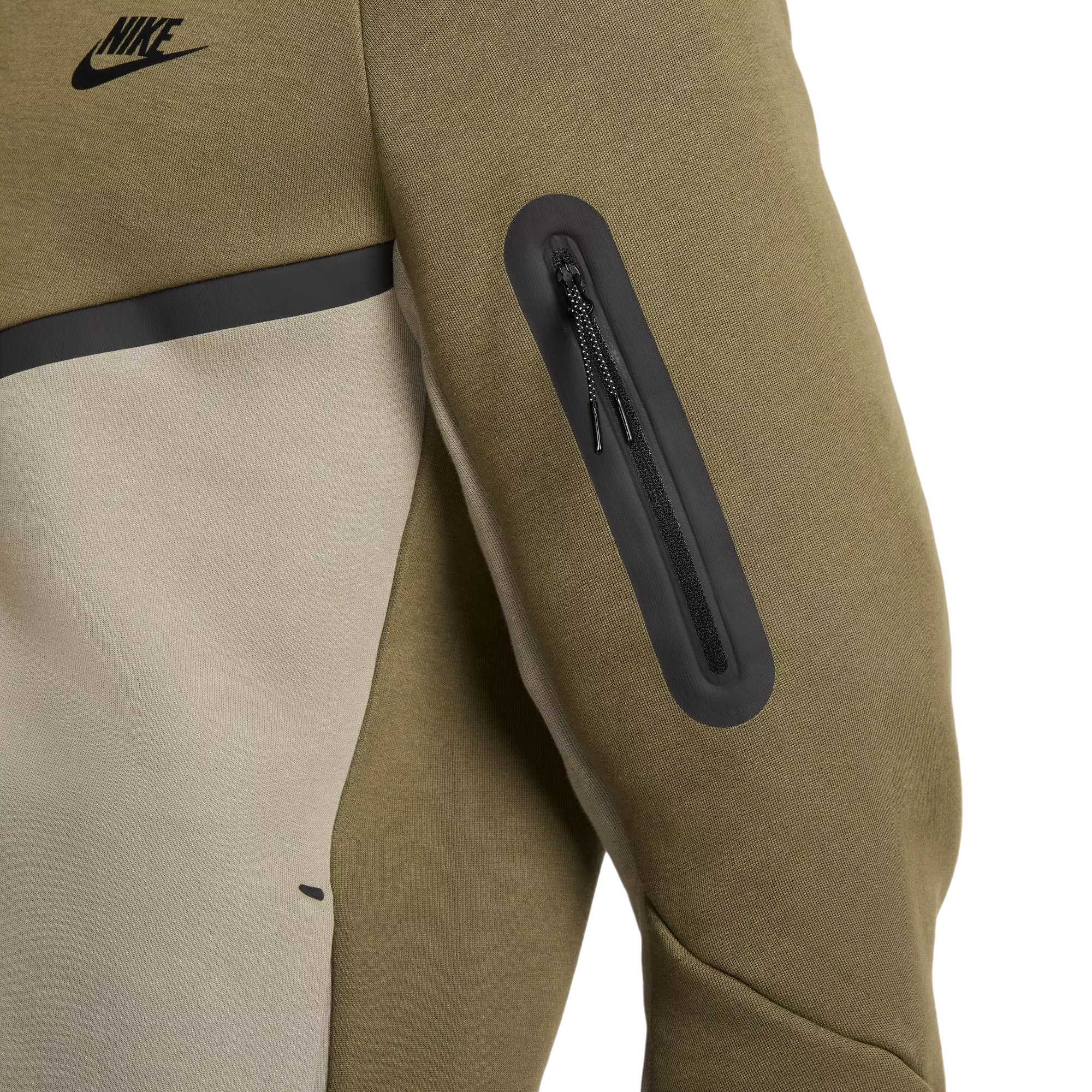 Nike Men's Tech Full-Zip Windrunner Jacket - OLIVE