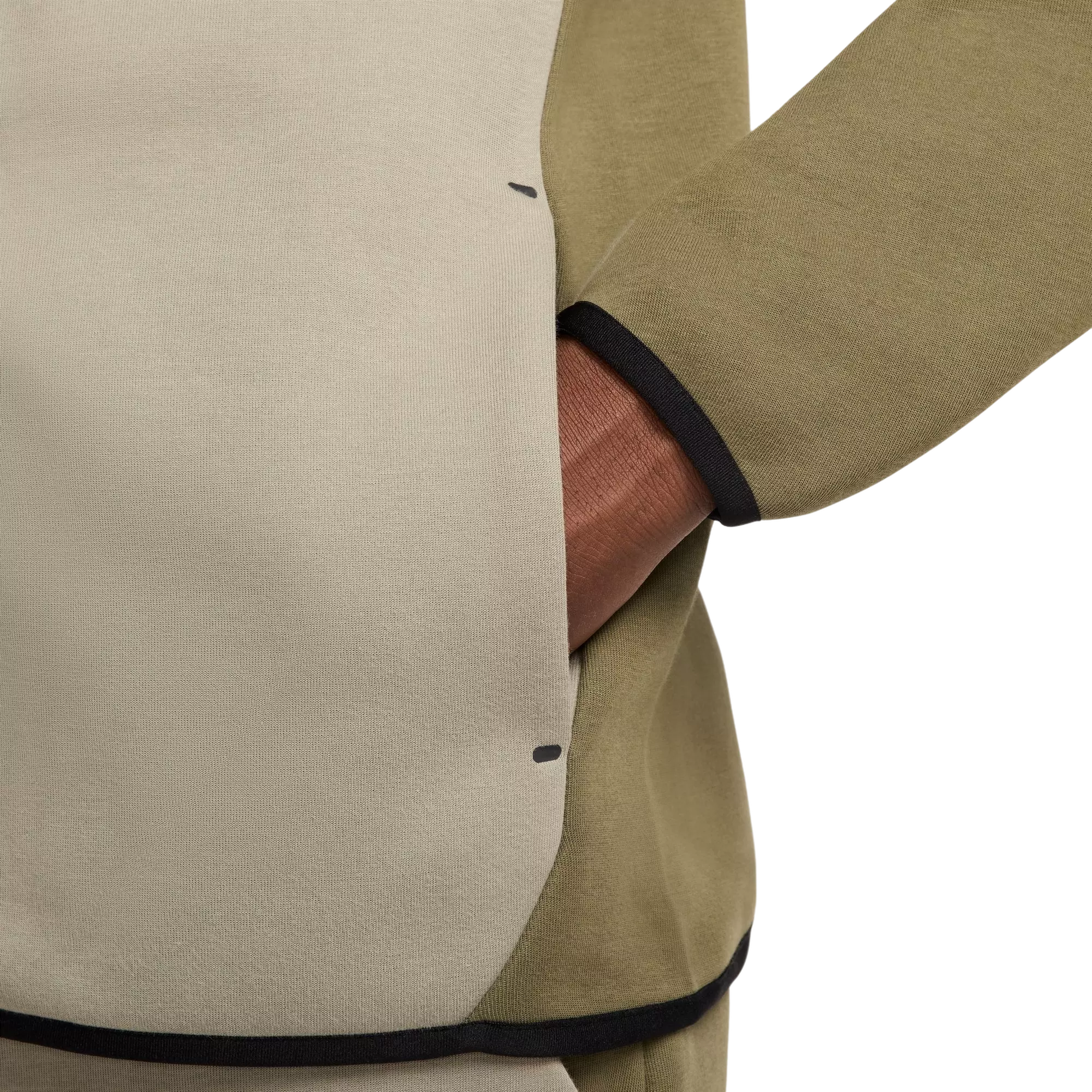 Nike Men's Tech Full-Zip Windrunner Jacket - Olive - OLIVE