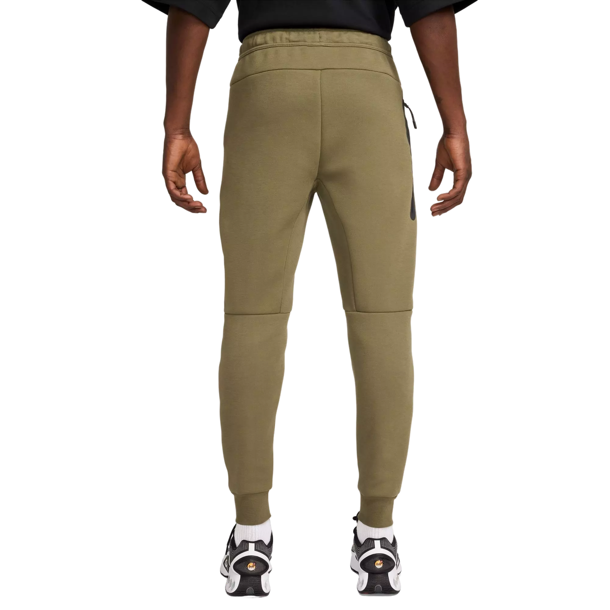 Nike Men's Tech Fleece Joggers-Olive - OLIVE