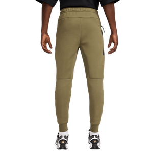 Nike Men's Tech Fleece Joggers-Olive