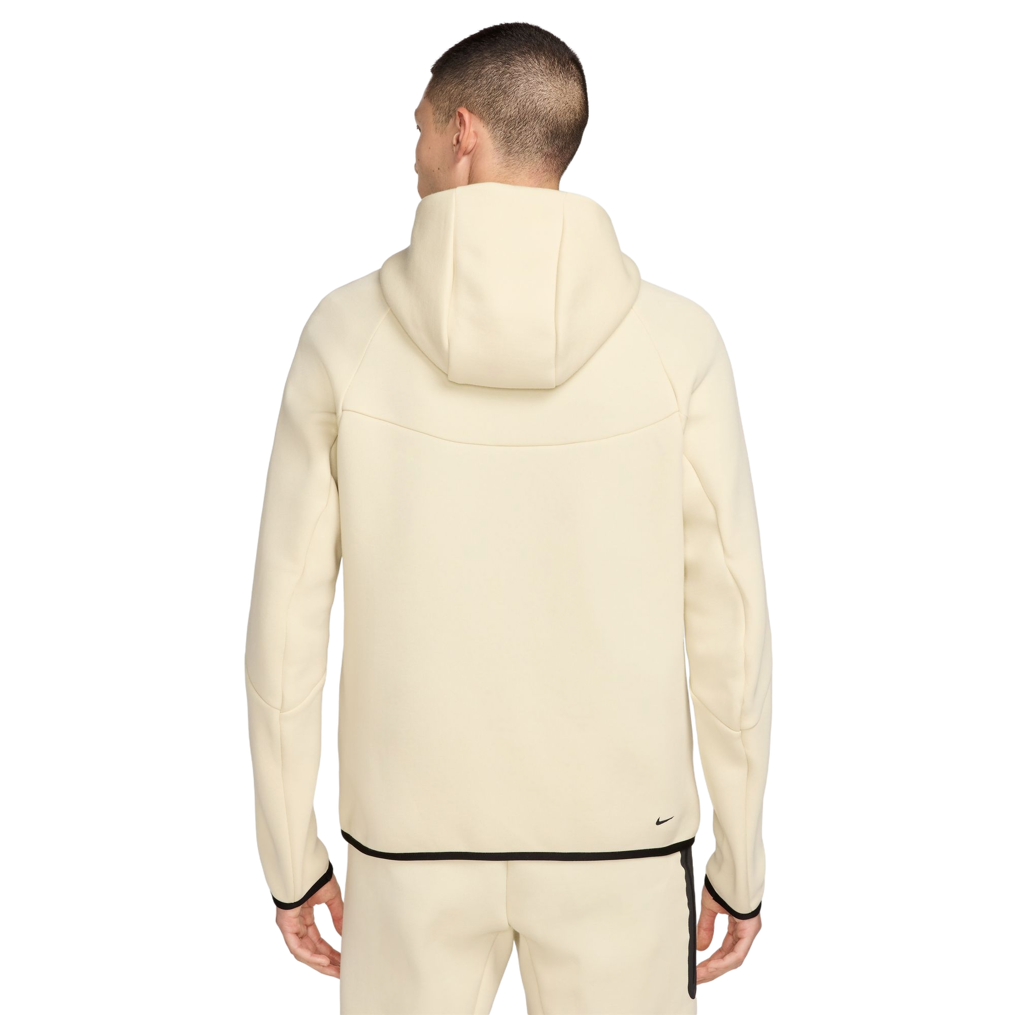 Nike Men's Tech Full-Zip Windrunner Jacket - Khaki - KHAKI Thumbnail View 2