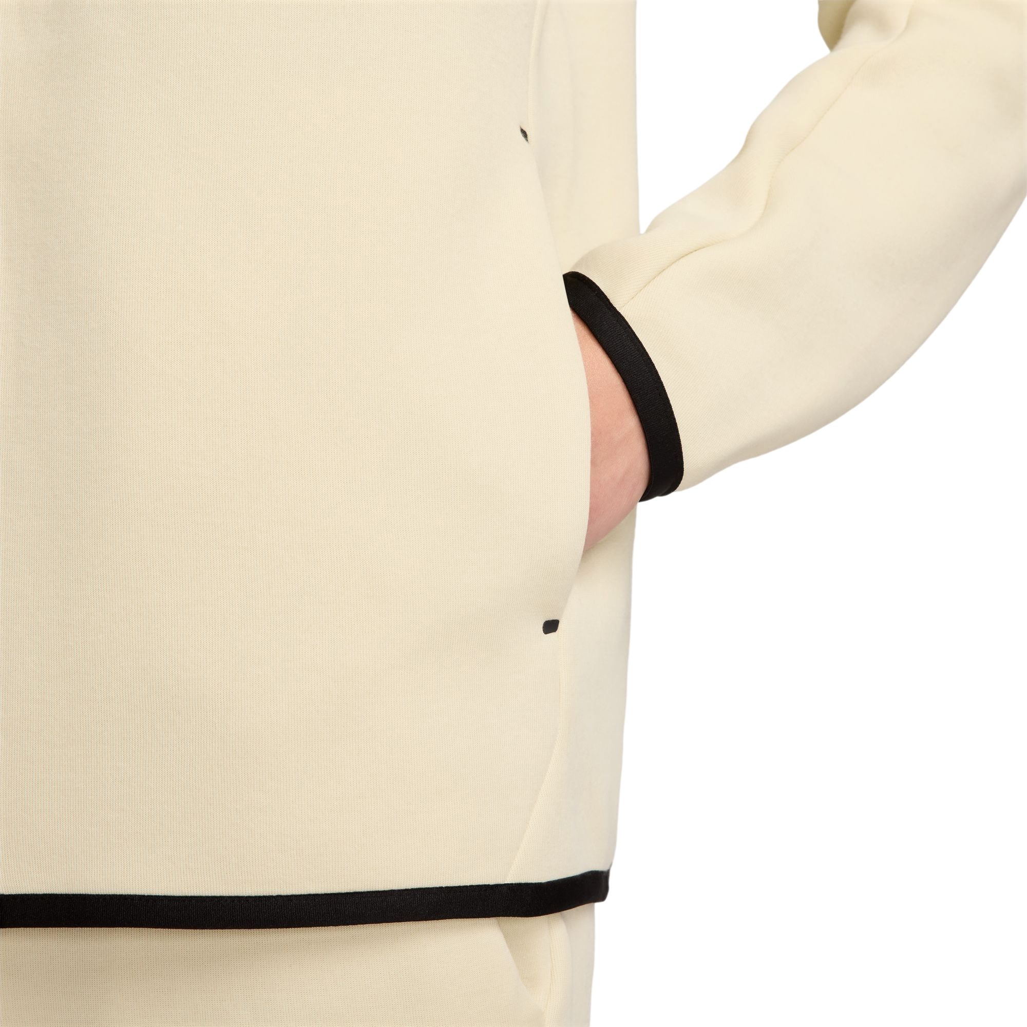 Nike Men's Tech Full-Zip Windrunner Jacket - KHAKI Thumbnail View 4