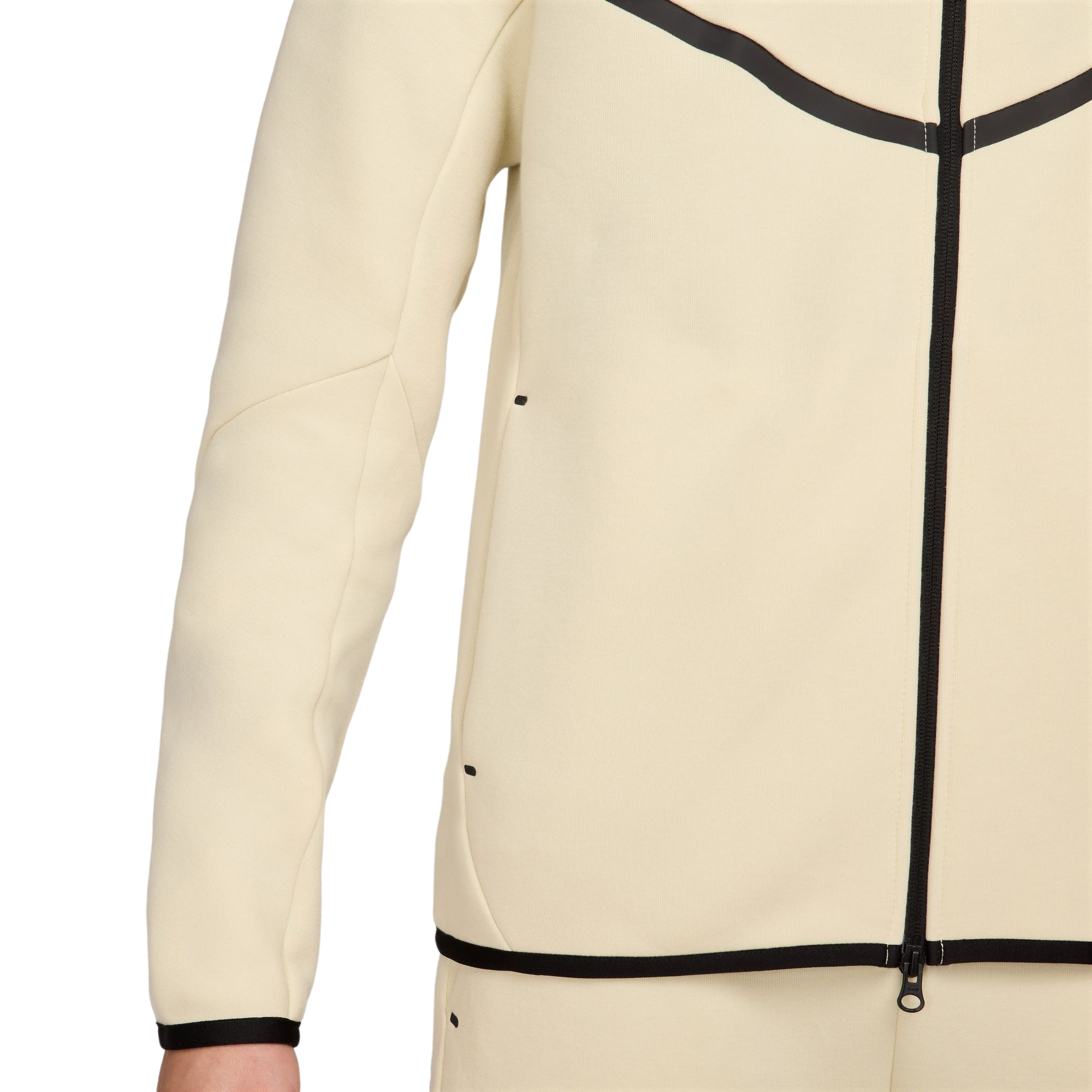 Nike Men's Tech Full-Zip Windrunner Jacket - KHAKI Thumbnail View 5