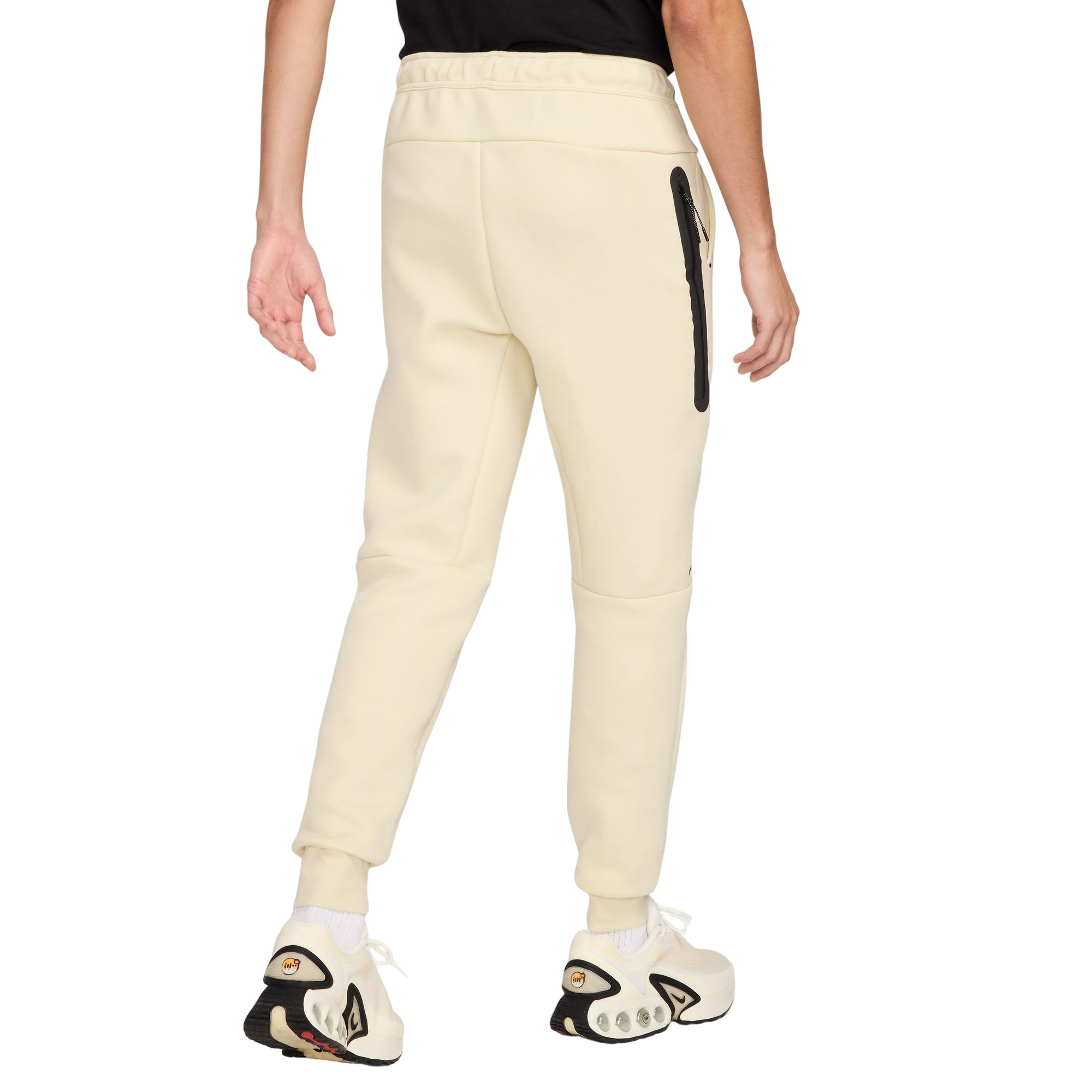 Nike Men's Tech Fleece Joggers - Khaki - KHAKI Thumbnail View 2