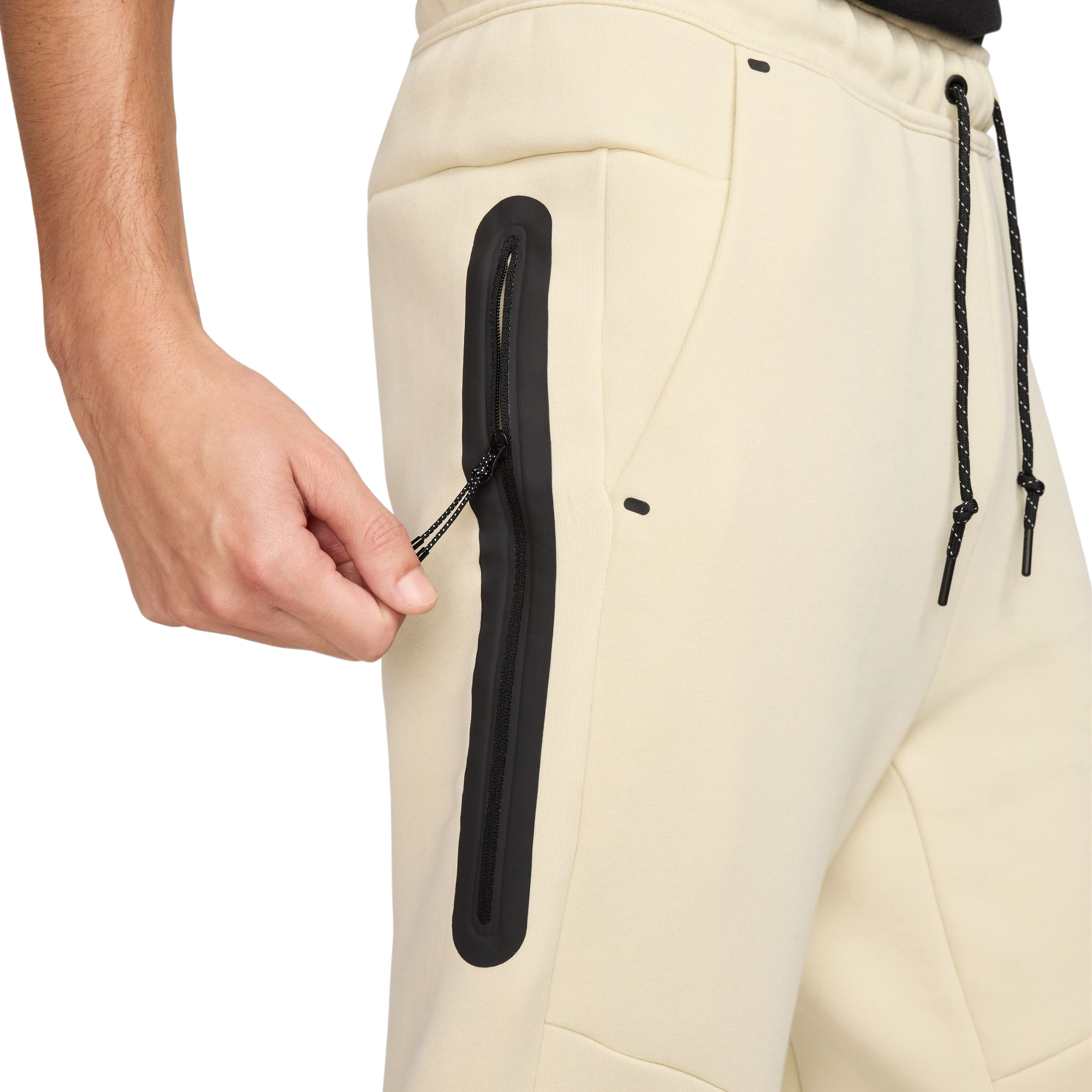 Nike Men's Tech Fleece Joggers - KHAKI Thumbnail View 5