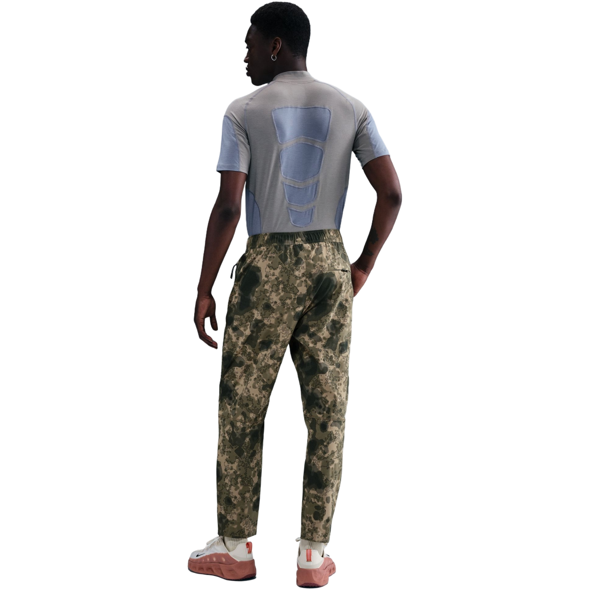 Nike Men's Tech Woven Joggers - OLIVE/BLACK Thumbnail View 2