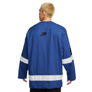 Nike Men's Sportswear Club Hockey Jersey-Blue/Black