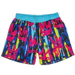 Baseball Lifestyle 101 Big Boys' Graffiti Crown Shorts