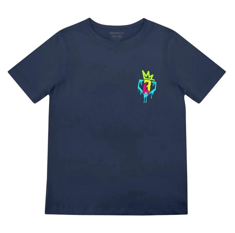 Baseball Lifestyle 101 Graffiti Crown Big Boys' Tee