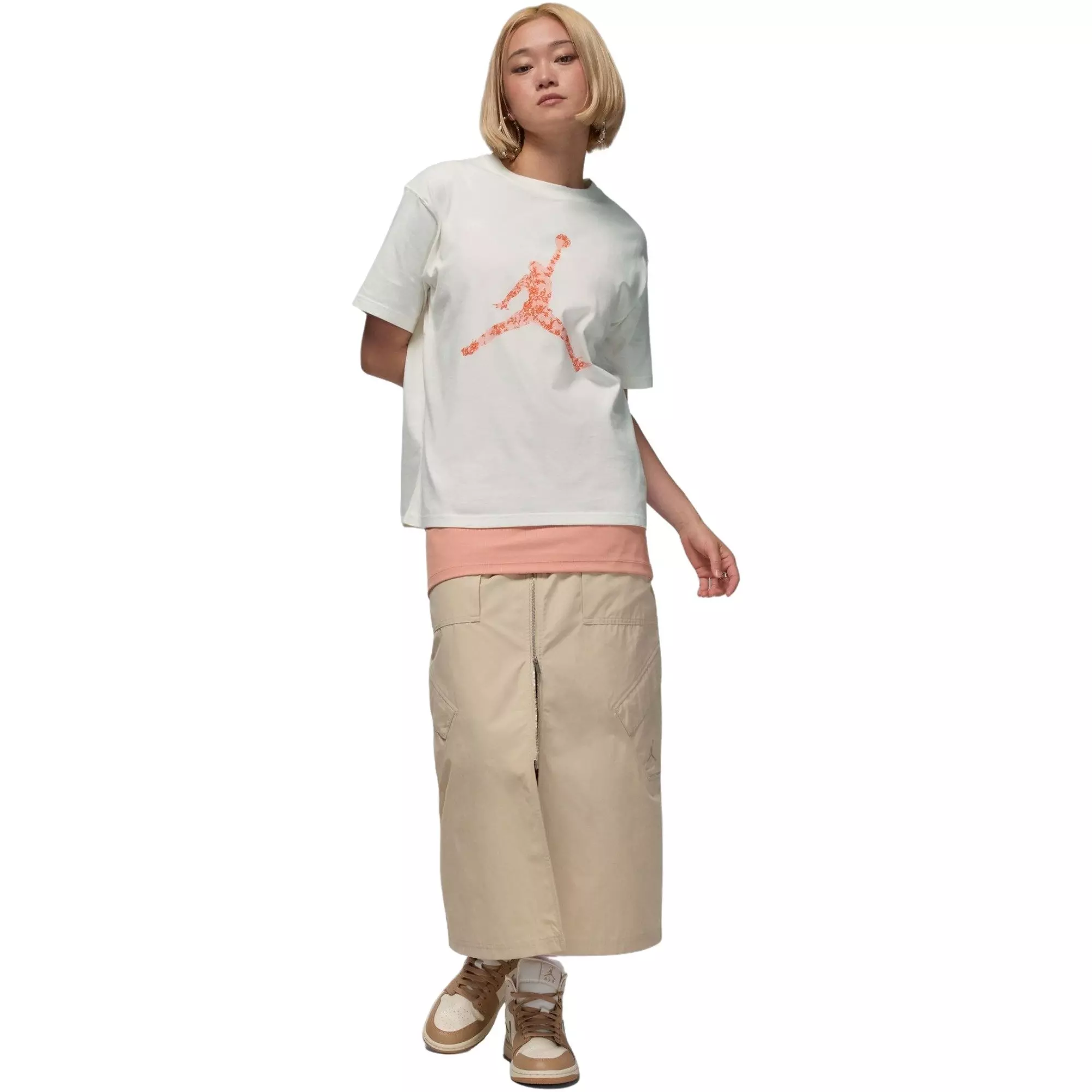 Jordan Women's Brooklyn Graphic Tee - SAIL