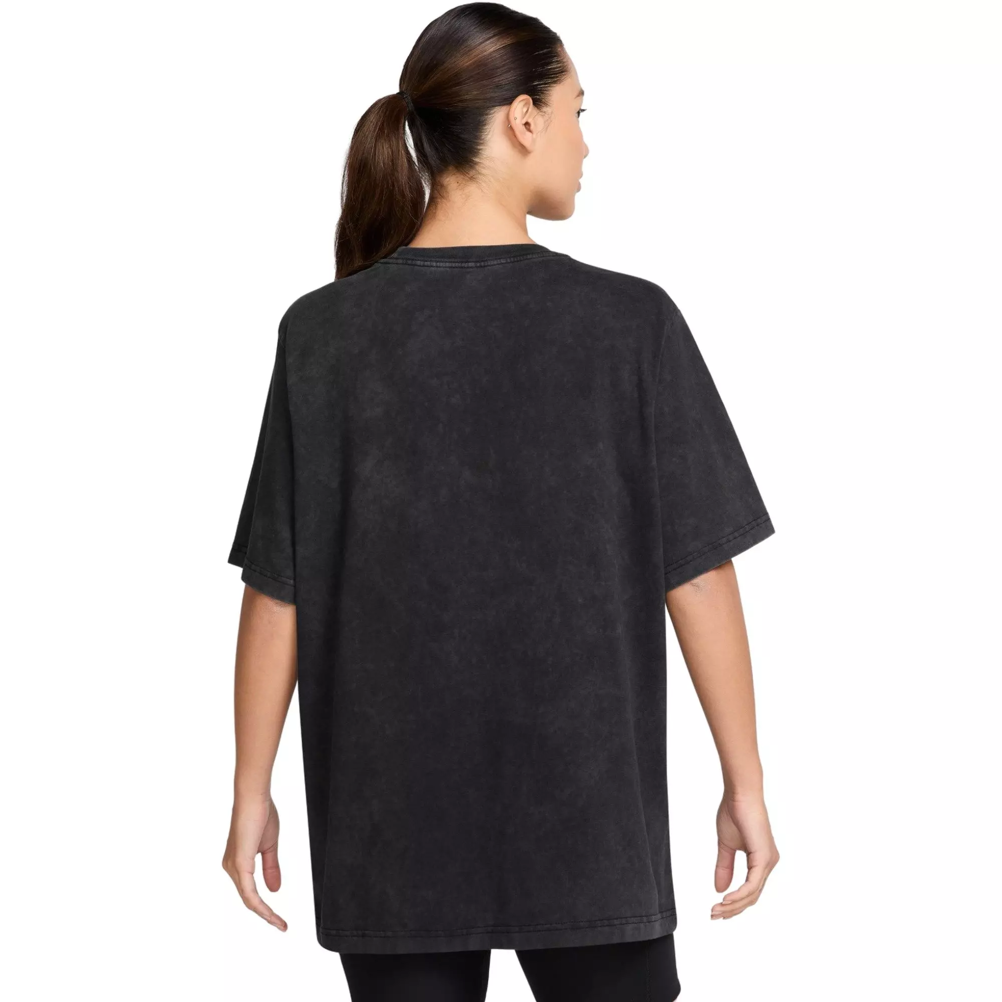 Nike Women's Short-Sleeve Basketball Tee - Black/Teal - BLACK/TEAL