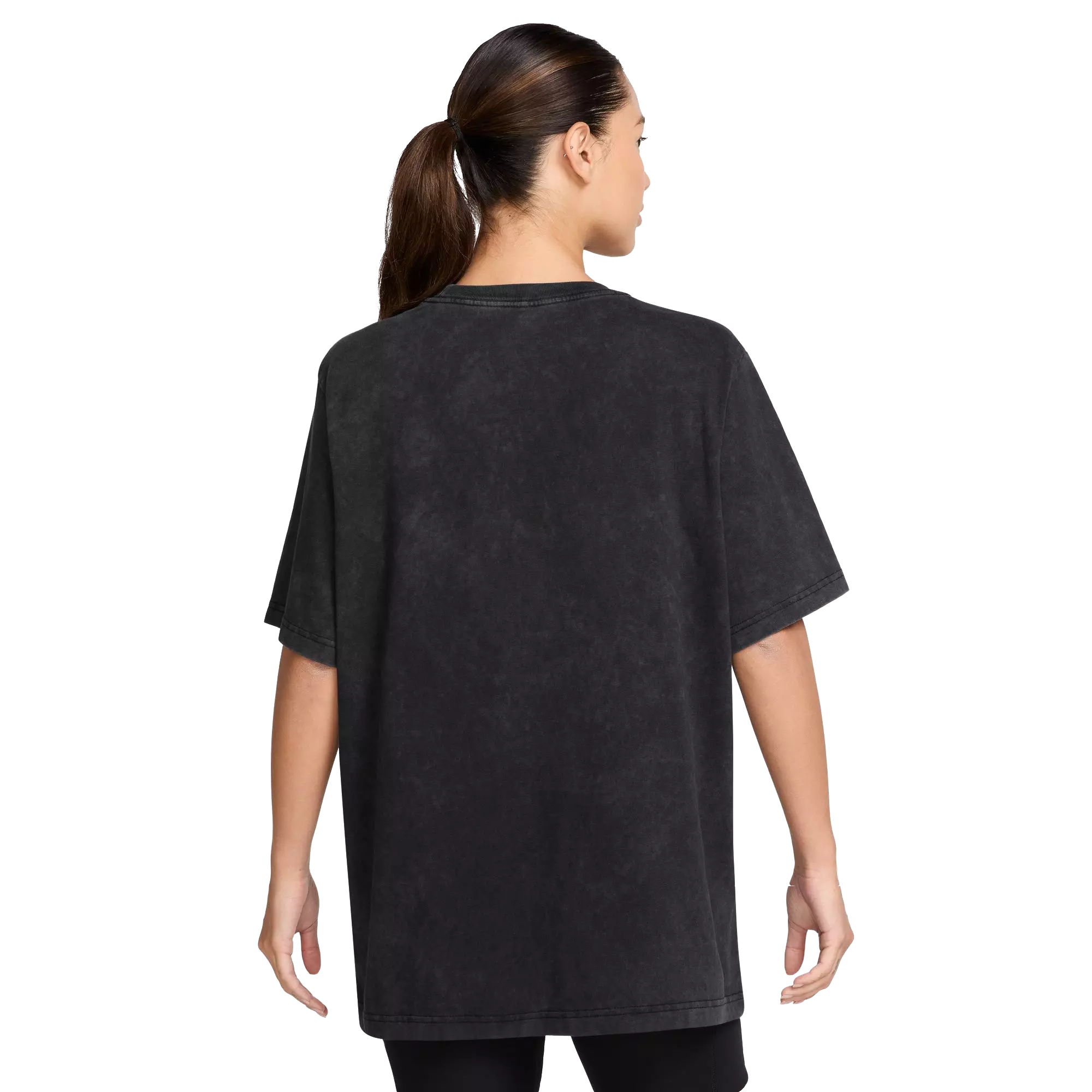 Nike Women's Short-Sleeve Basketball Tee-Black/Teal - BLACK/TEAL