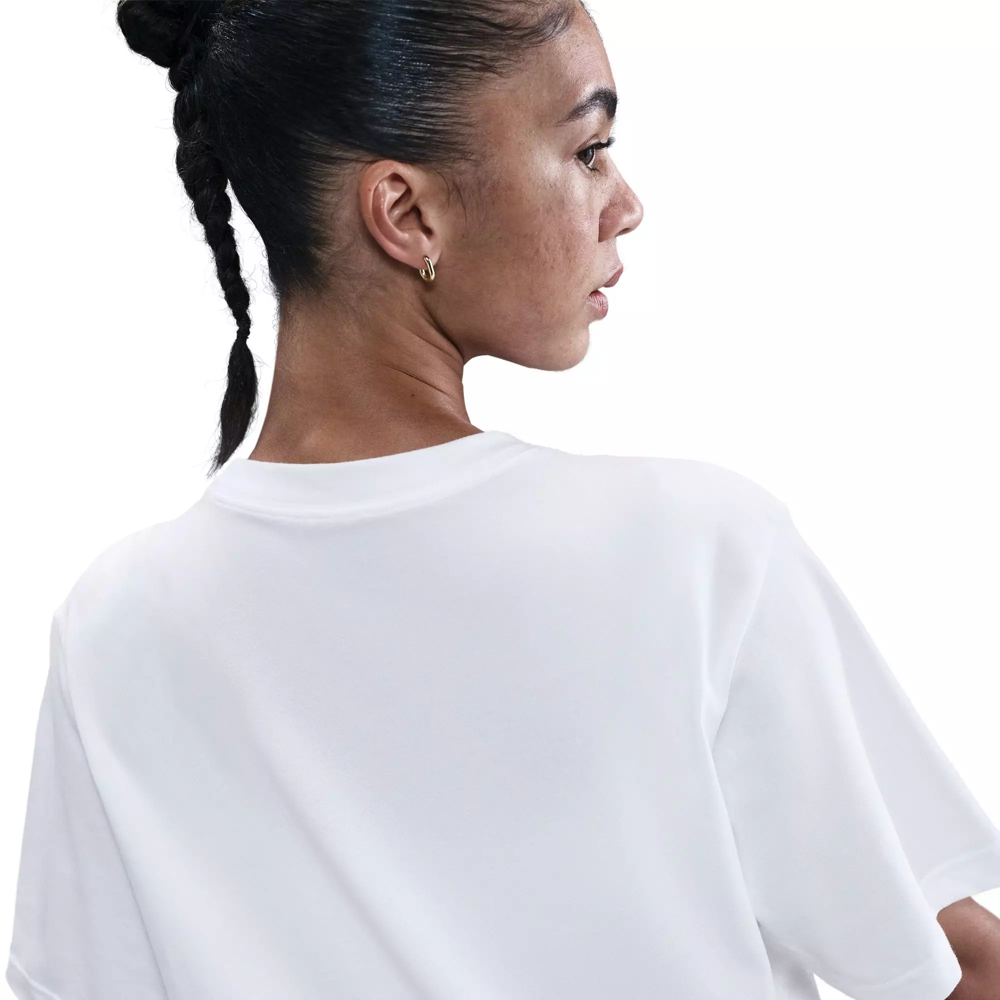 Nike Women's Basketball Short-Sleeve Tee - WHITE