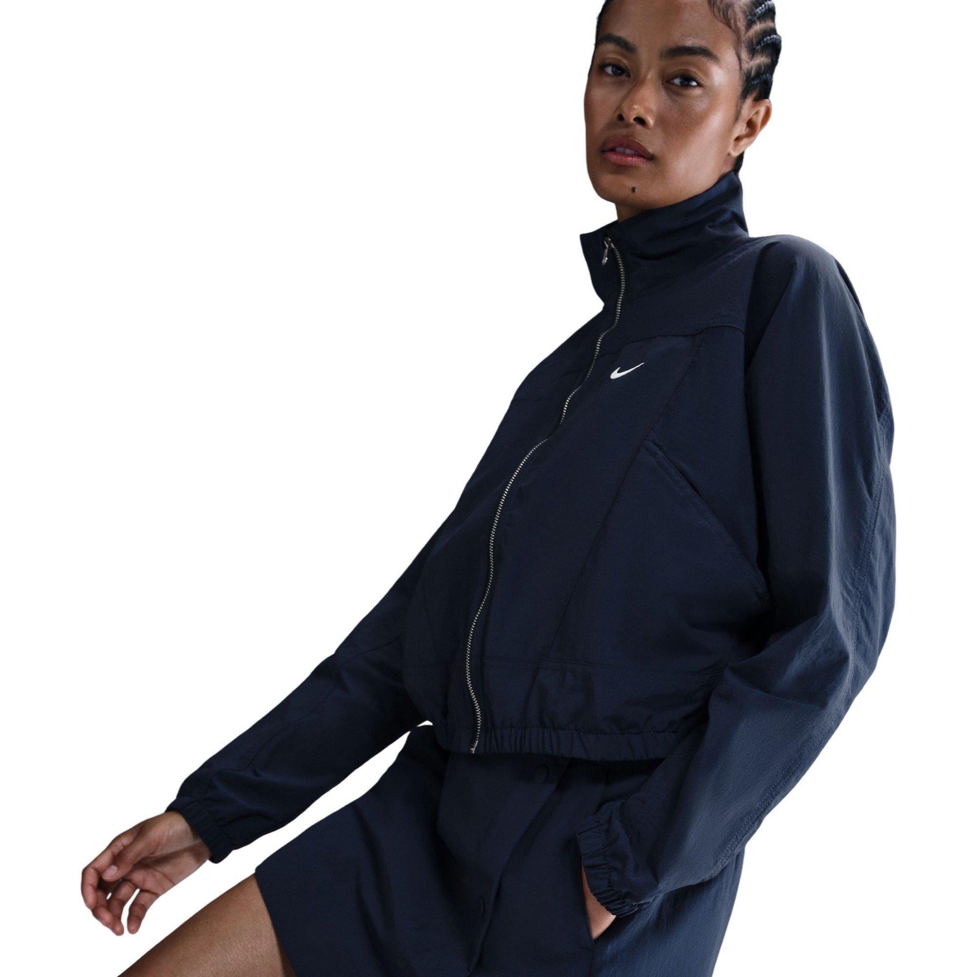 Nike Women's Sportswear Essential Woven Skort - NAVY Thumbnail View 5