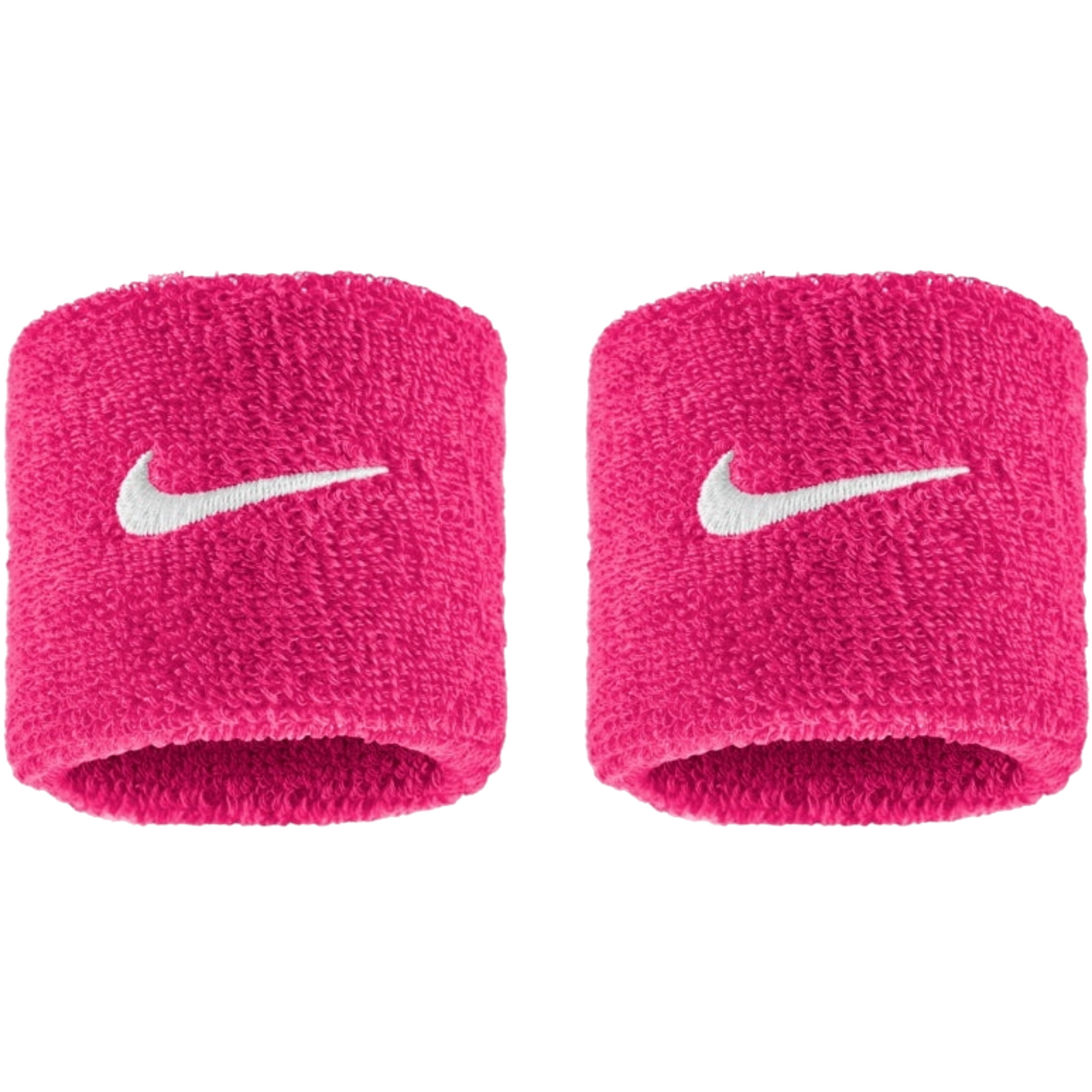 Nike Swoosh Dri-FIT Pink Wristbands (2 Pack)