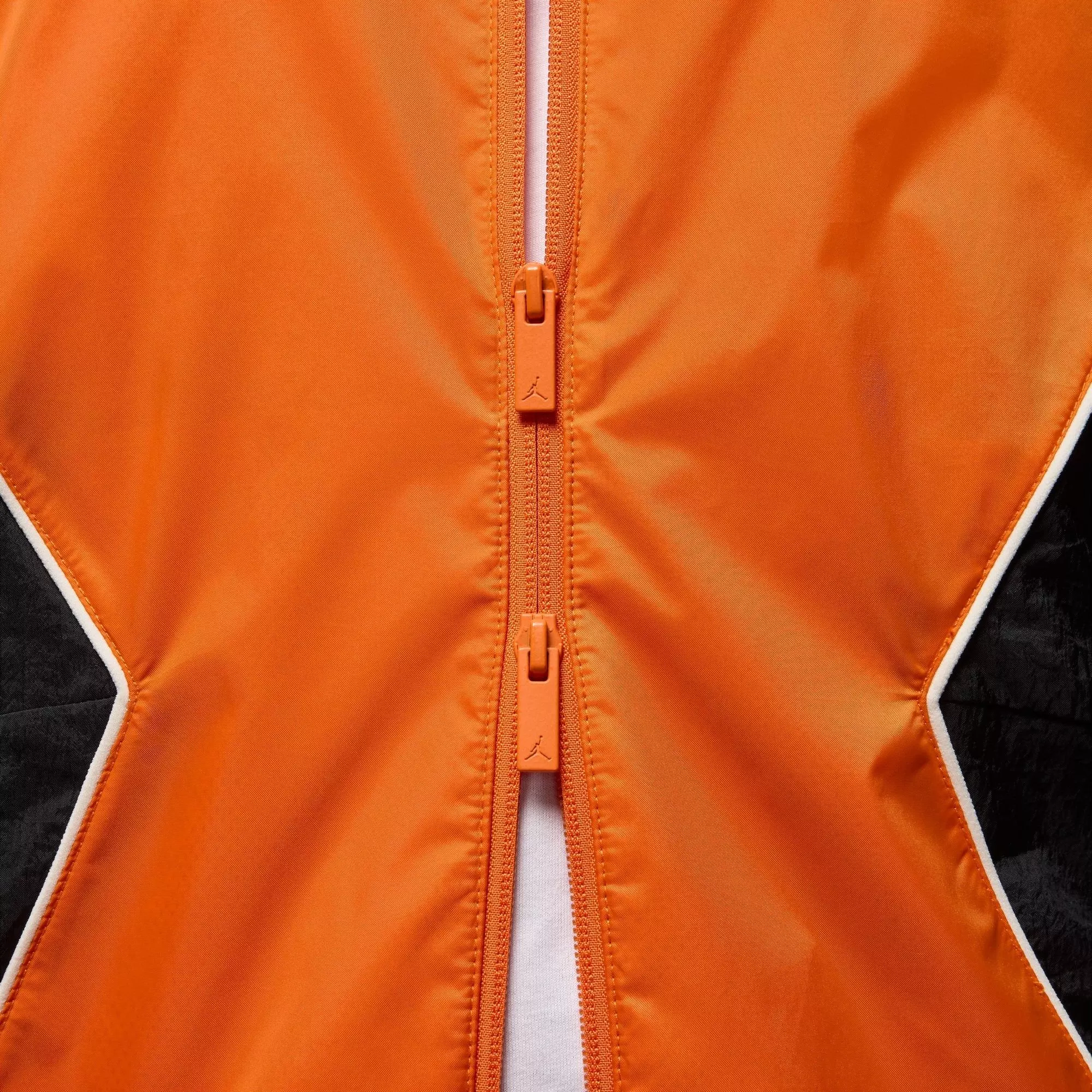 Jordan Men's Brooklyn Hooded Draft Jacket - ORANGE
