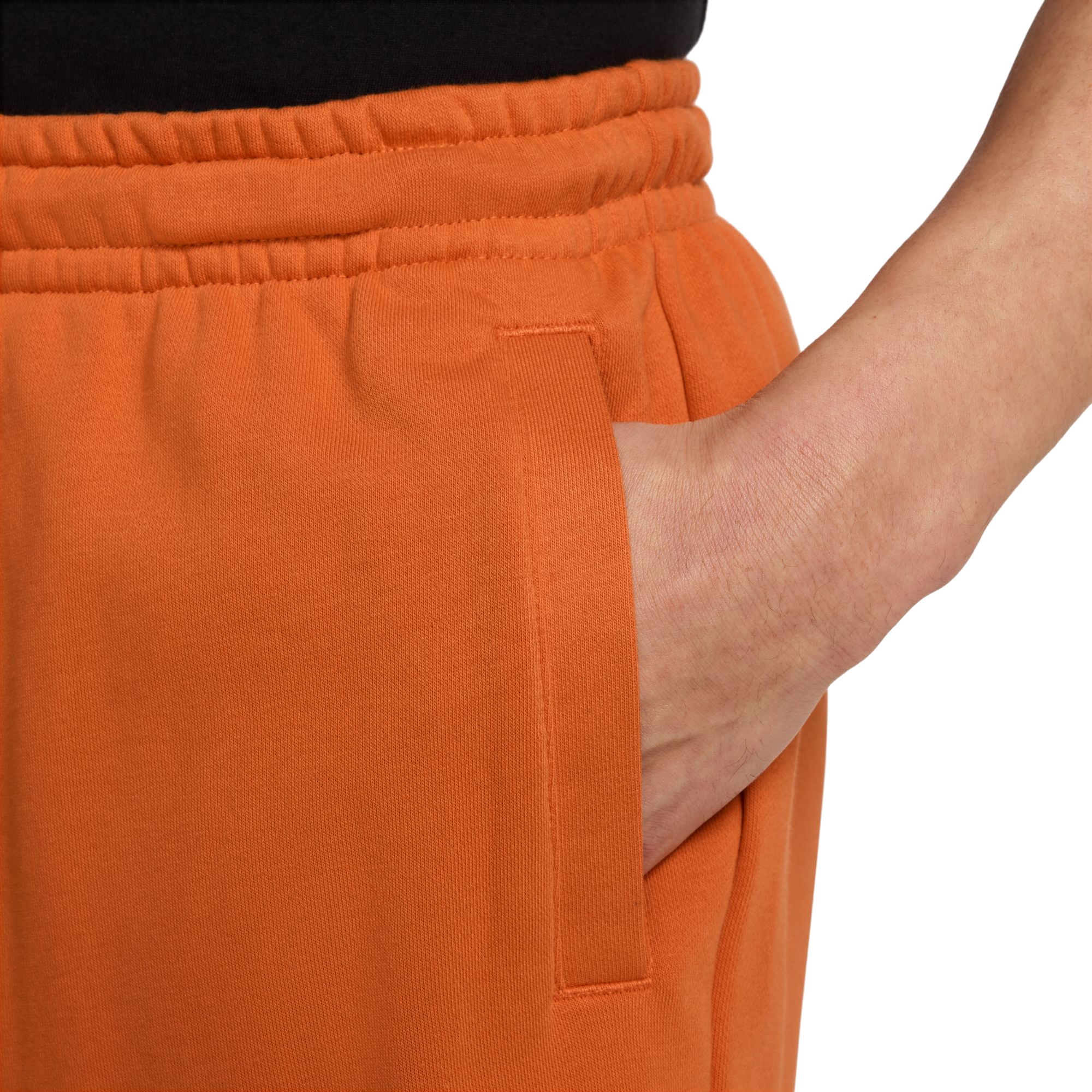 Jordan Men's Brooklyn Graphic 9-Inch Shorts - ORANGE Thumbnail View 4