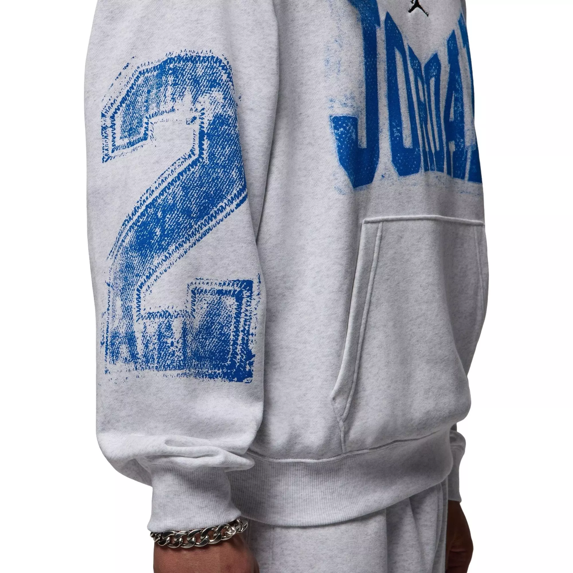 Jordan Men's Brooklyn Collegiate Pullover Hoodie - GREY