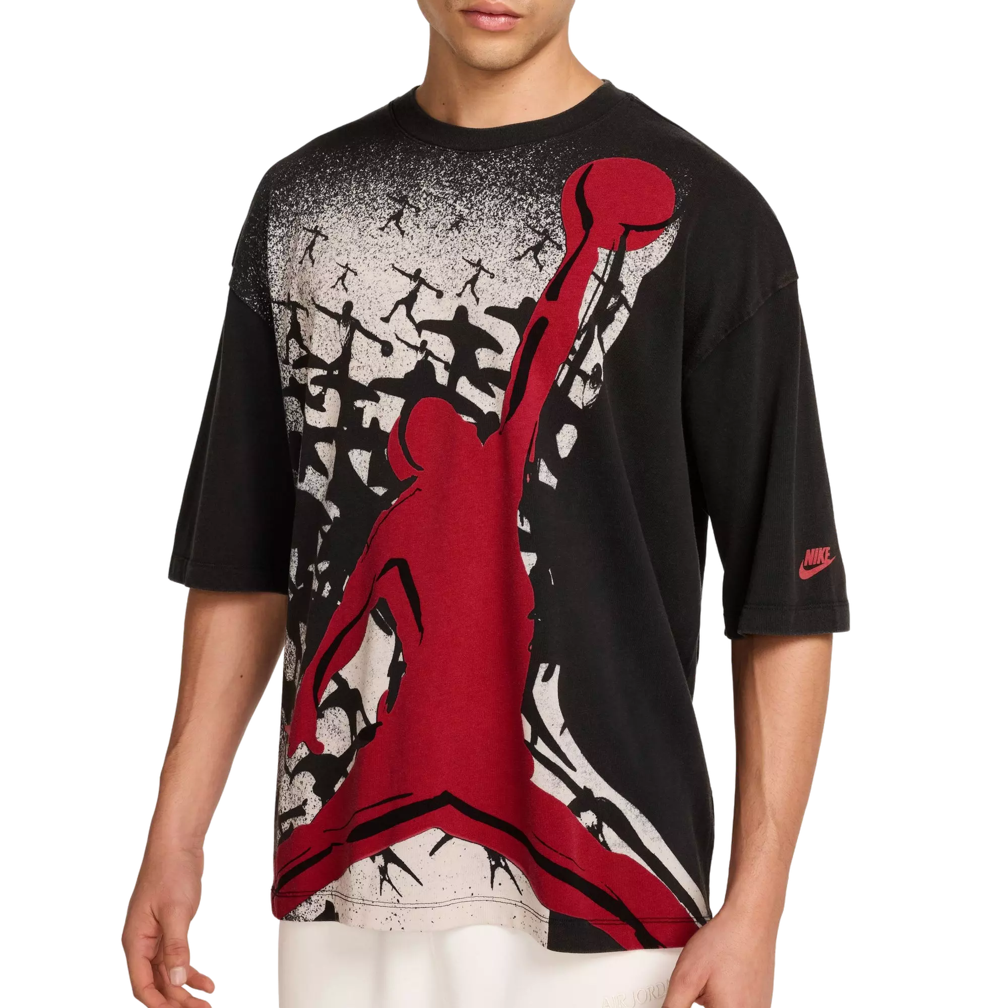 Jordan Men's Oversized Reissue Tee - BLACK