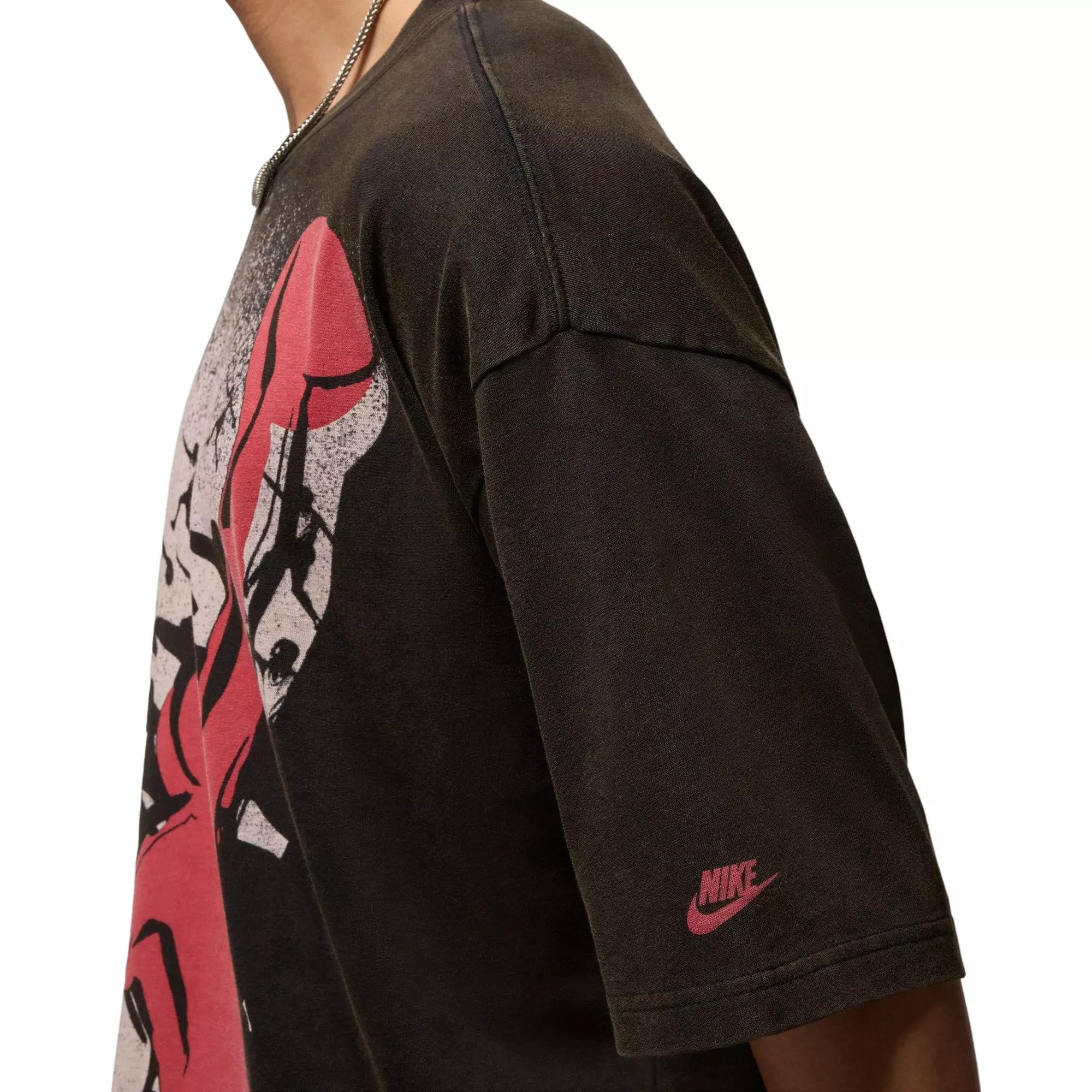 Jordan Men's Oversized Reissue Tee - BLACK