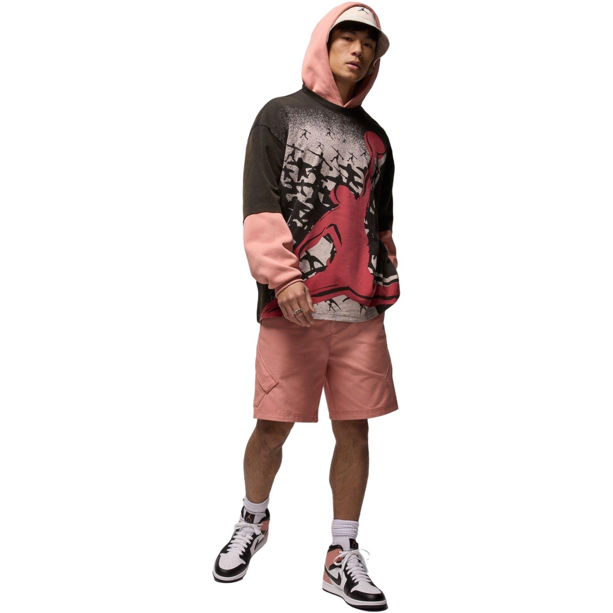 Jordan Men's Oversized Reissue Tee - BLACK Thumbnail View 6