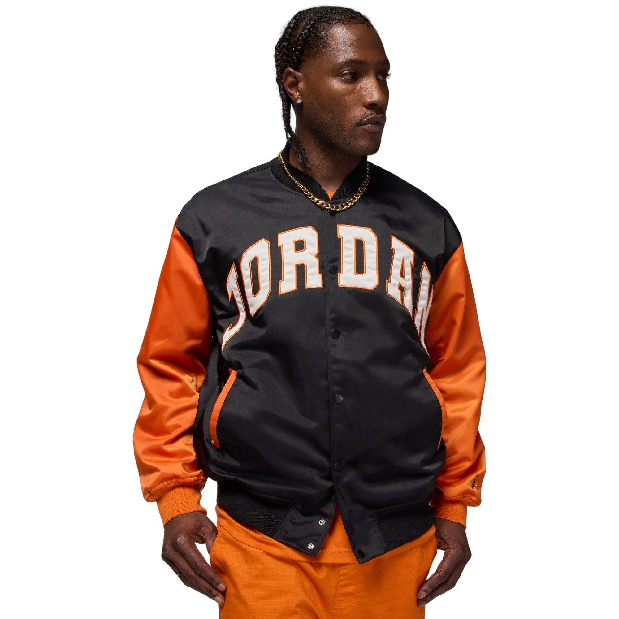 Jordan Brand Black And Yellow Jordan Varsity Jacket Nike X Patta