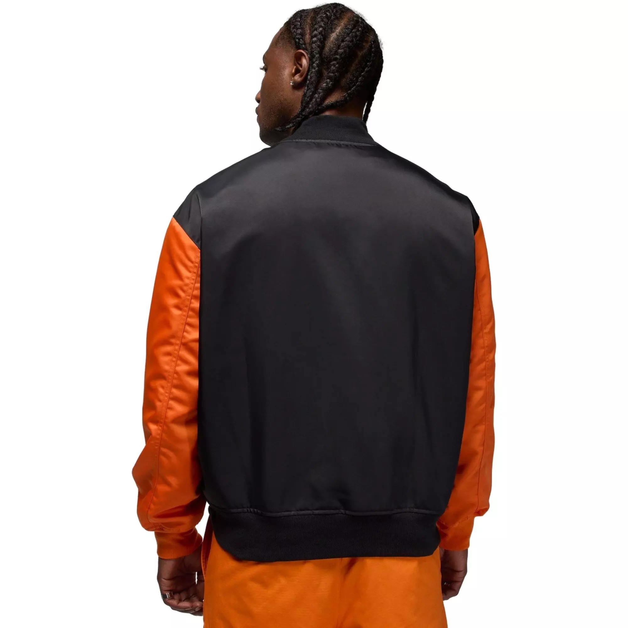 Jordan Men's Brooklyn Collegiate Varsity Jacket - BLACK