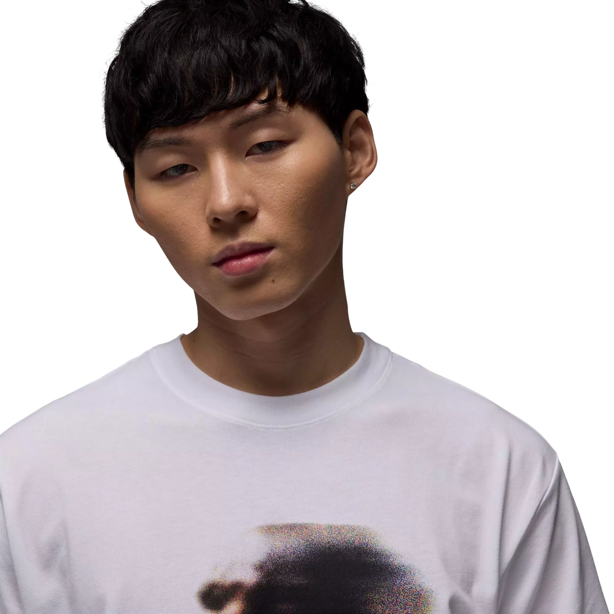 Jordan Men's Sport Dri-FIT Graphic Tee - WHITE