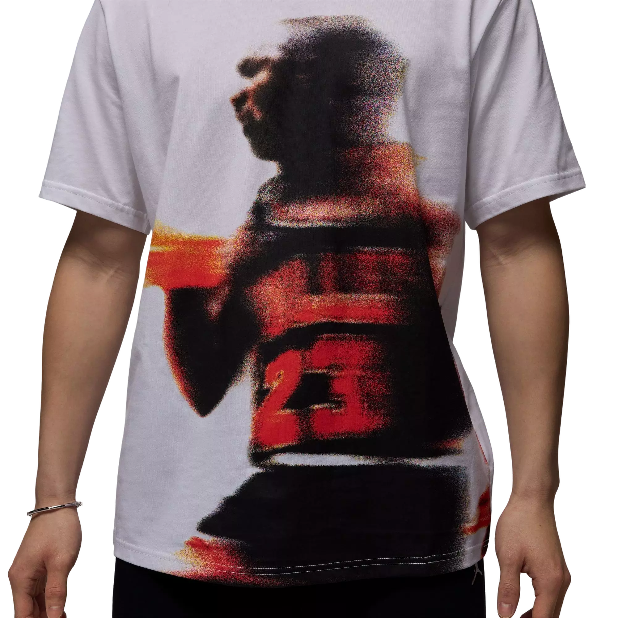 Jordan Men's Sport Dri-FIT Graphic Tee - WHITE