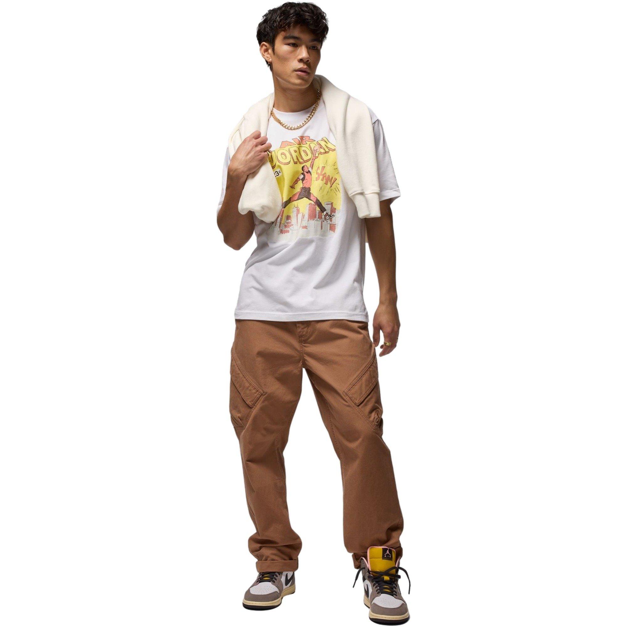 Jordan Men's Comic Tee - WHITE Thumbnail View 5