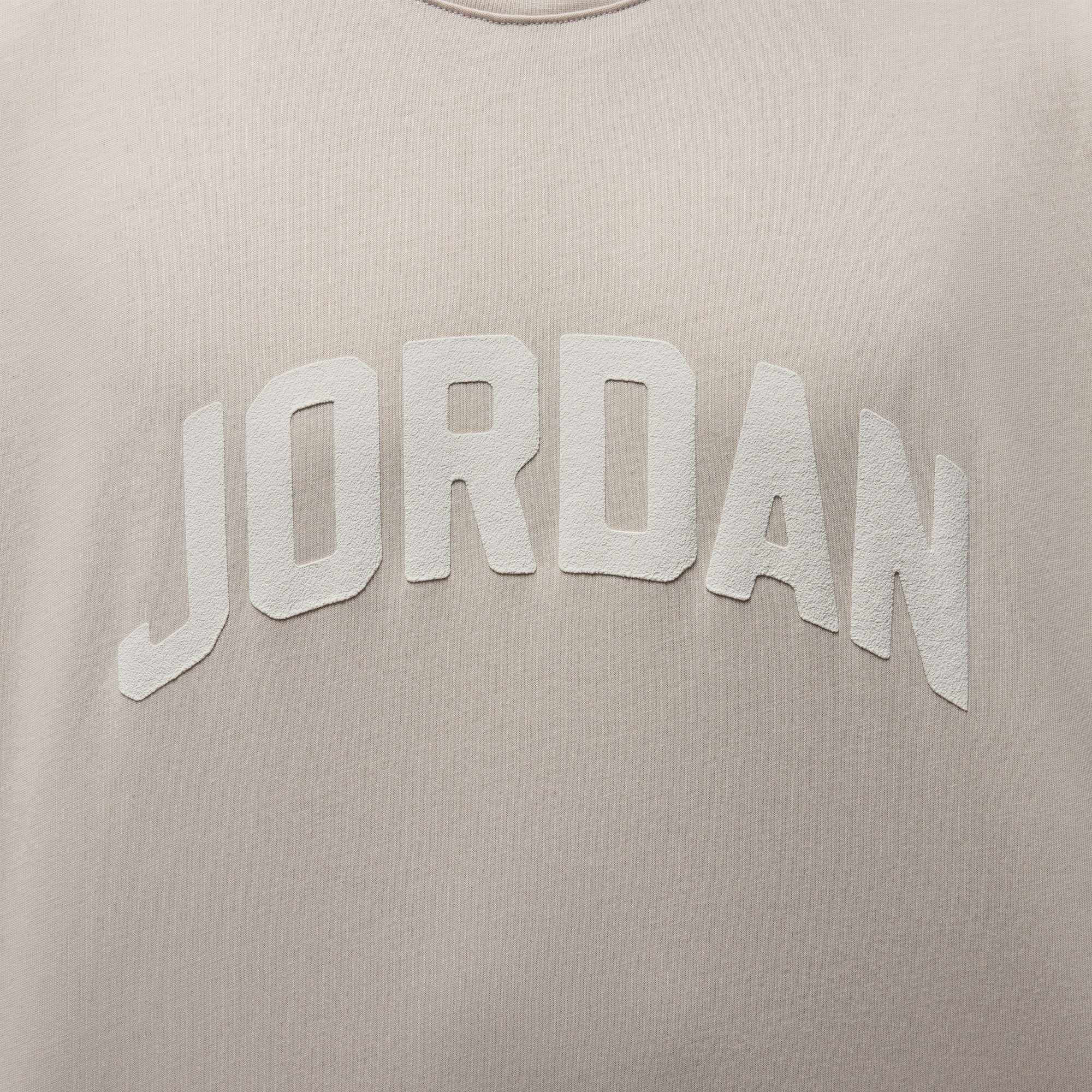 Jordan Men's Flight Boxy Tee - Brown - BROWN Thumbnail View 4