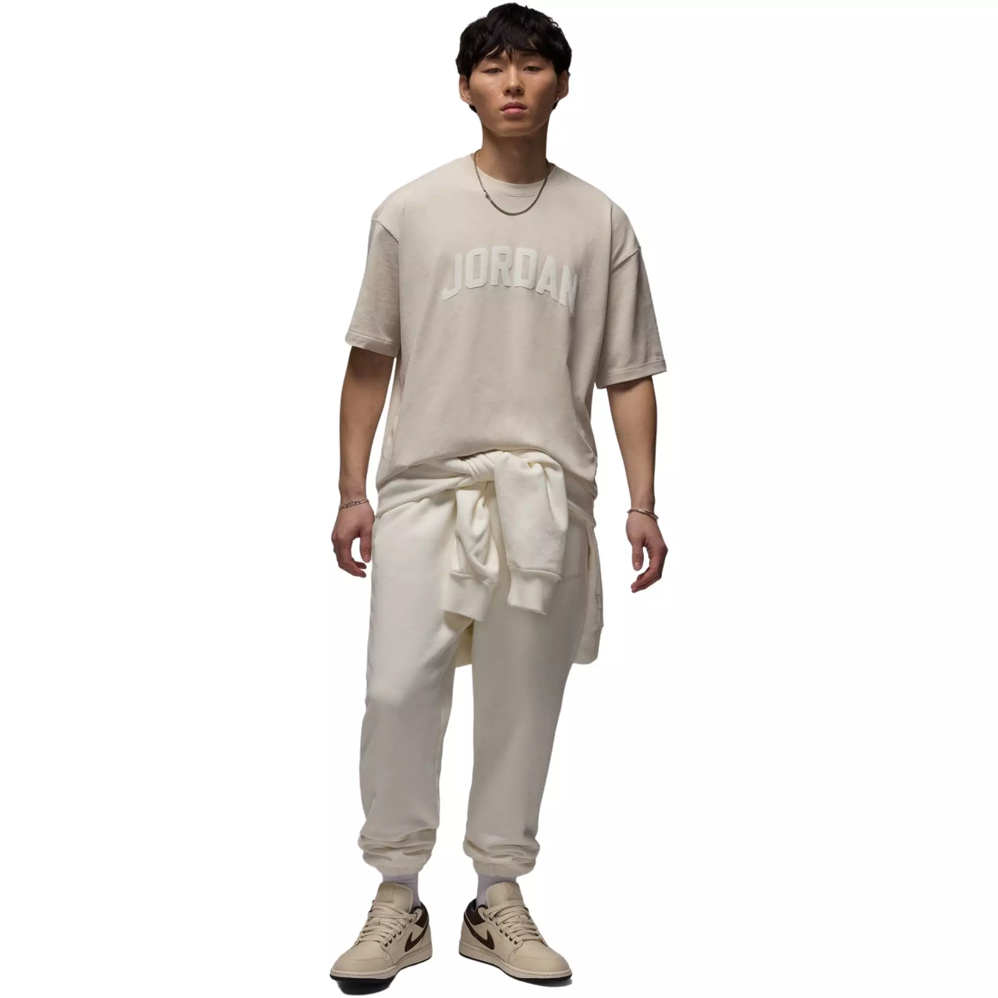 Jordan Men's Flight Boxy Tee - Brown - BROWN