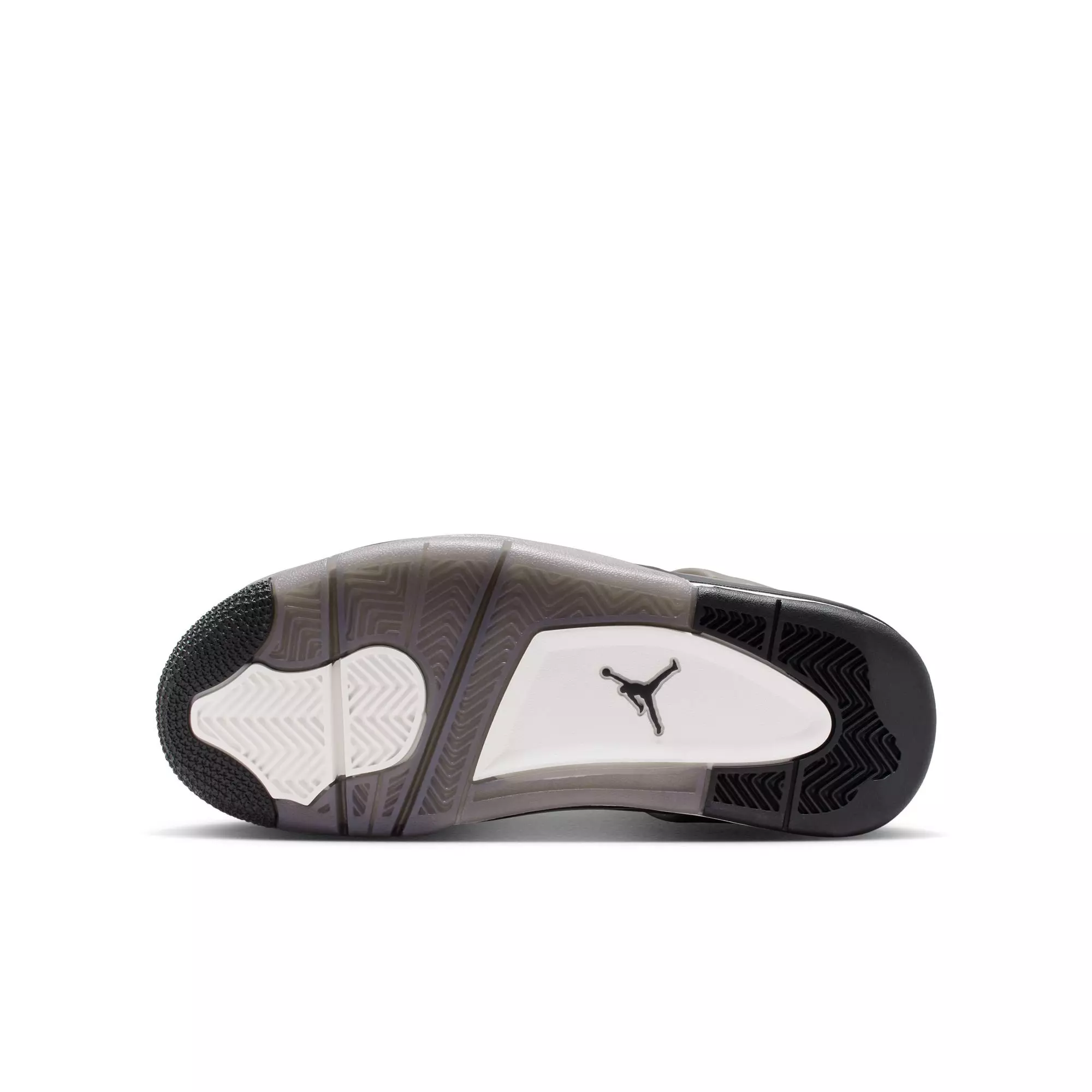 Jordan 4 Retro "Cave Stone and Black" Grade School Kids' Shoe - CAVE STONE/BLACK