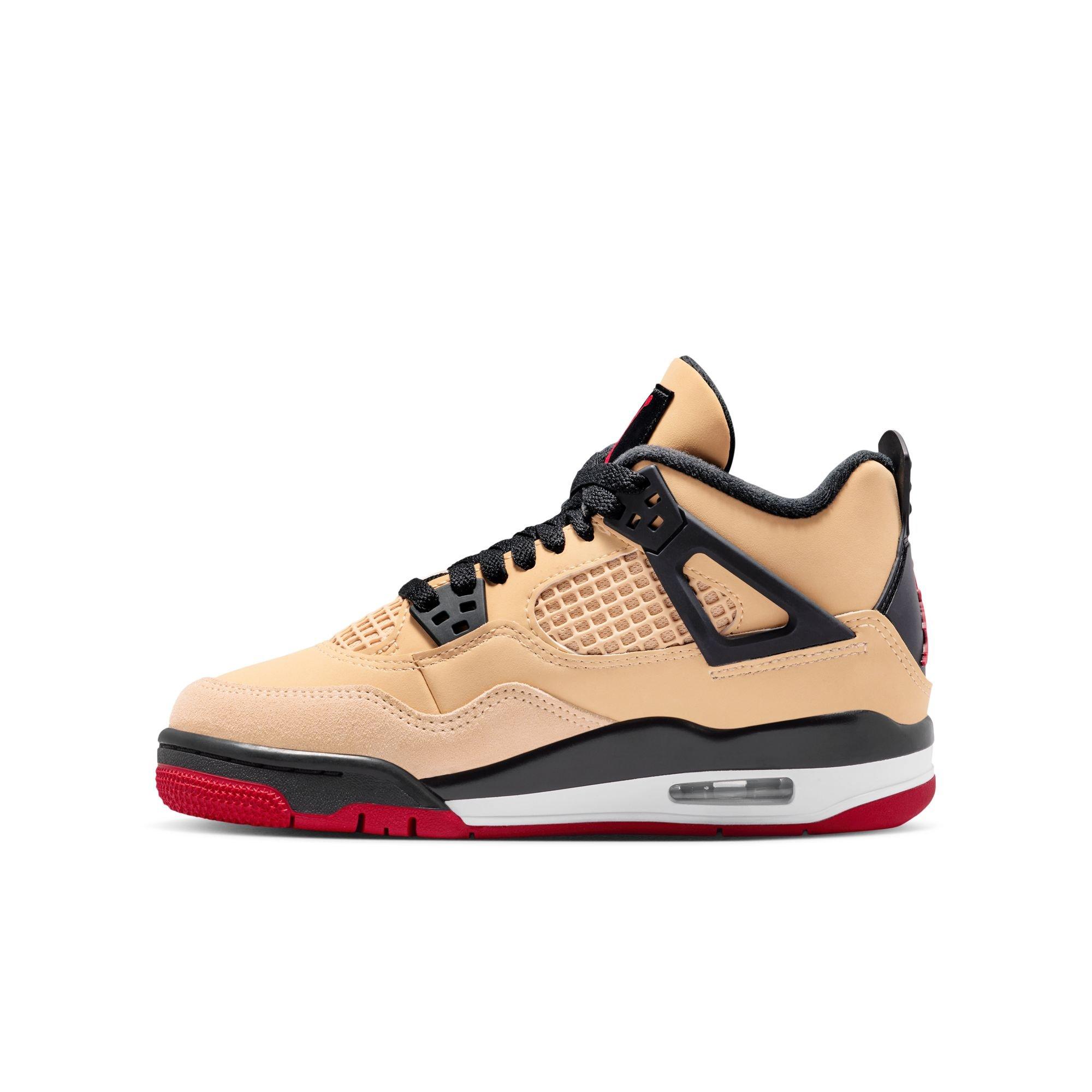 Jordan 4 Retro Grade School "Pizza" Kids' Shoe