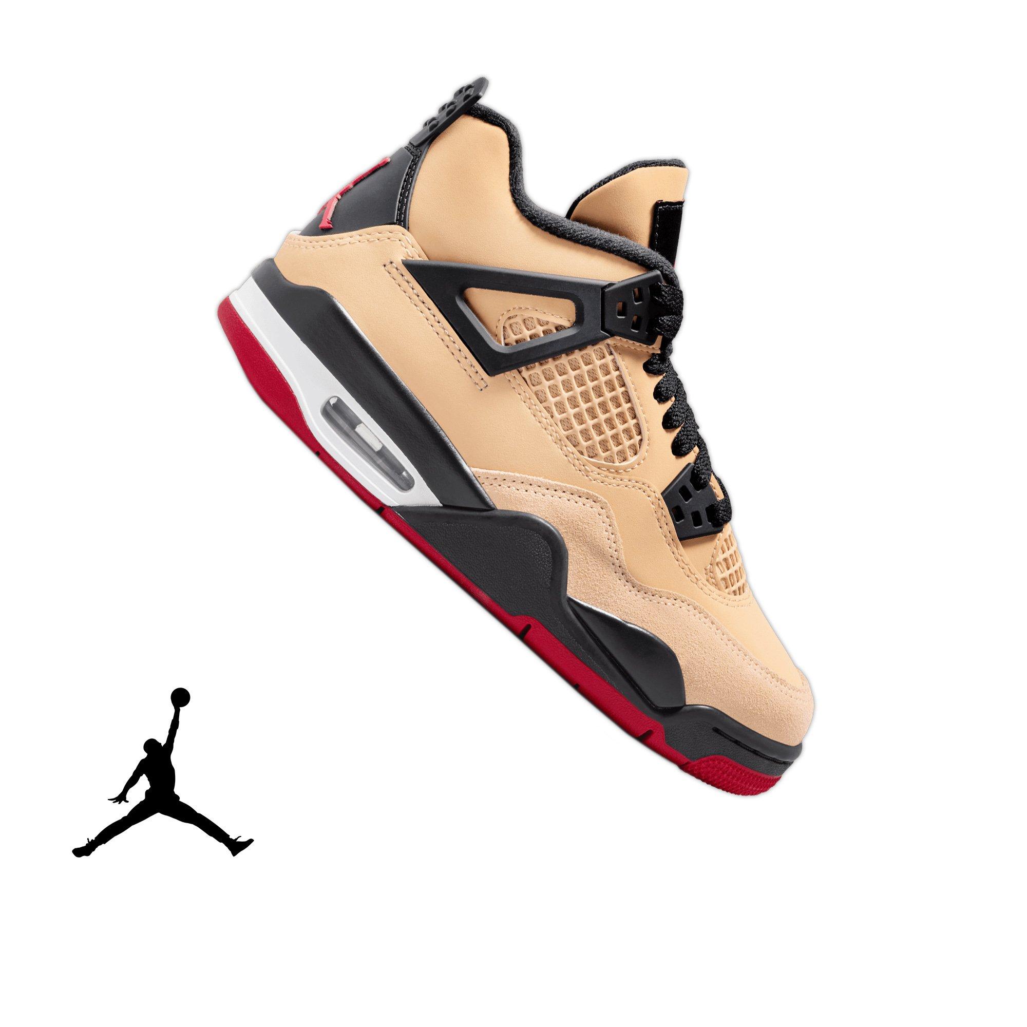 Jordan 4 Retro Grade School "Pizza" Kids' Shoe