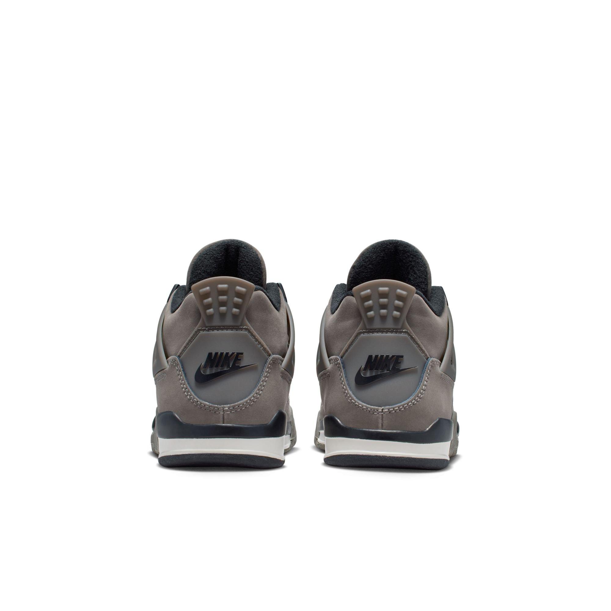 Jordan 4 Retro Preschool Kids' "Cave Stone and Black" Shoe