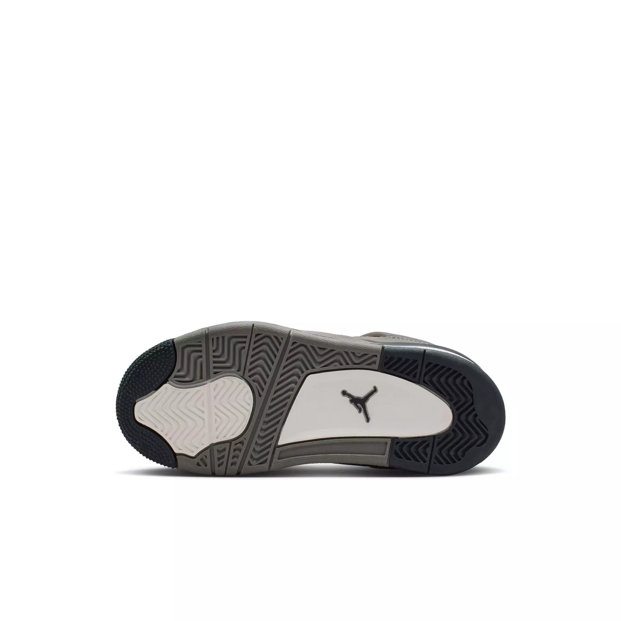 Jordan 4 Retro "Cave Stone and Black" Preschool Kids' Shoe - CAVE STONE/BLACK