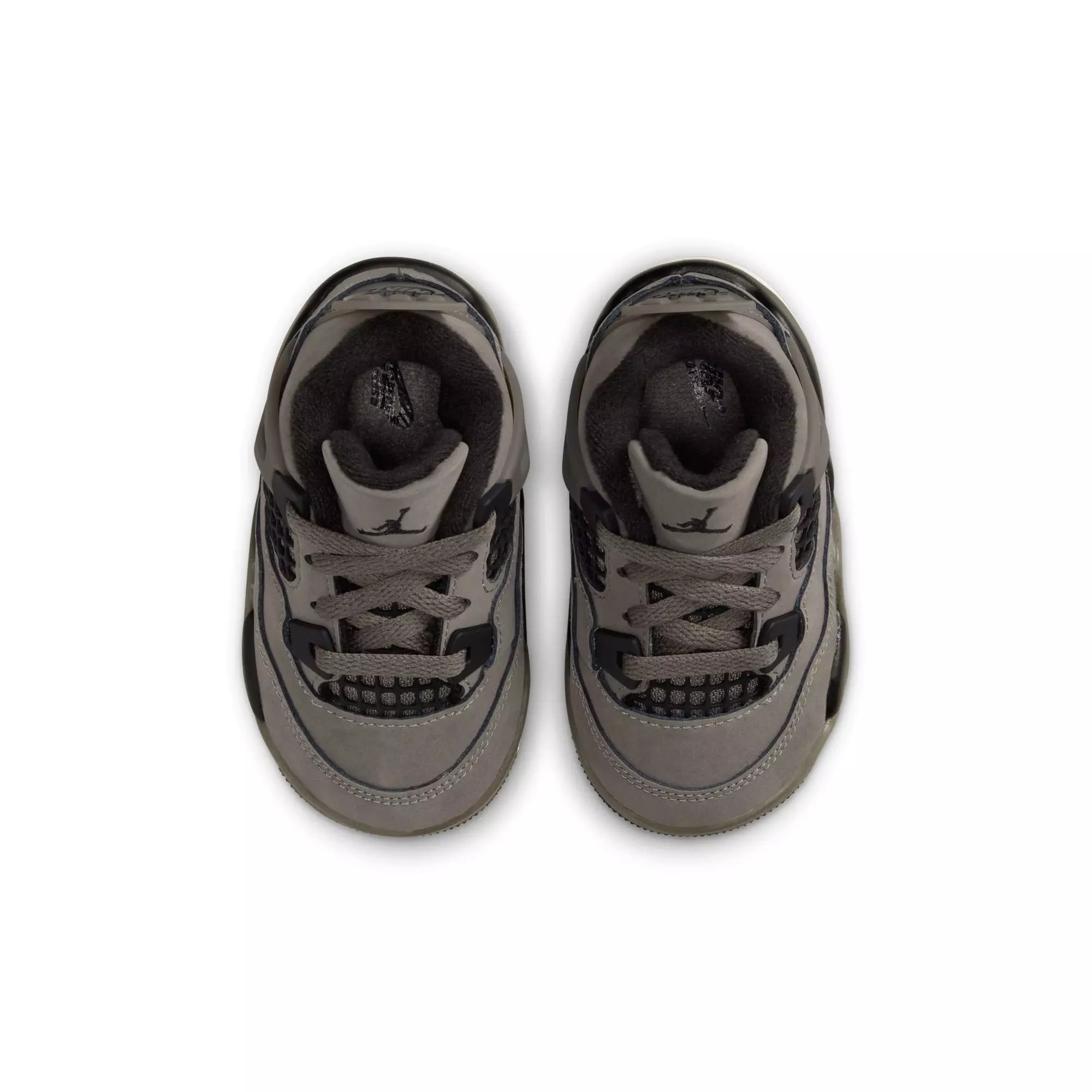 Jordan 4 Retro "Cave Stone and Black" Toddler Kids' Shoe - CAVE STONE/BLACK