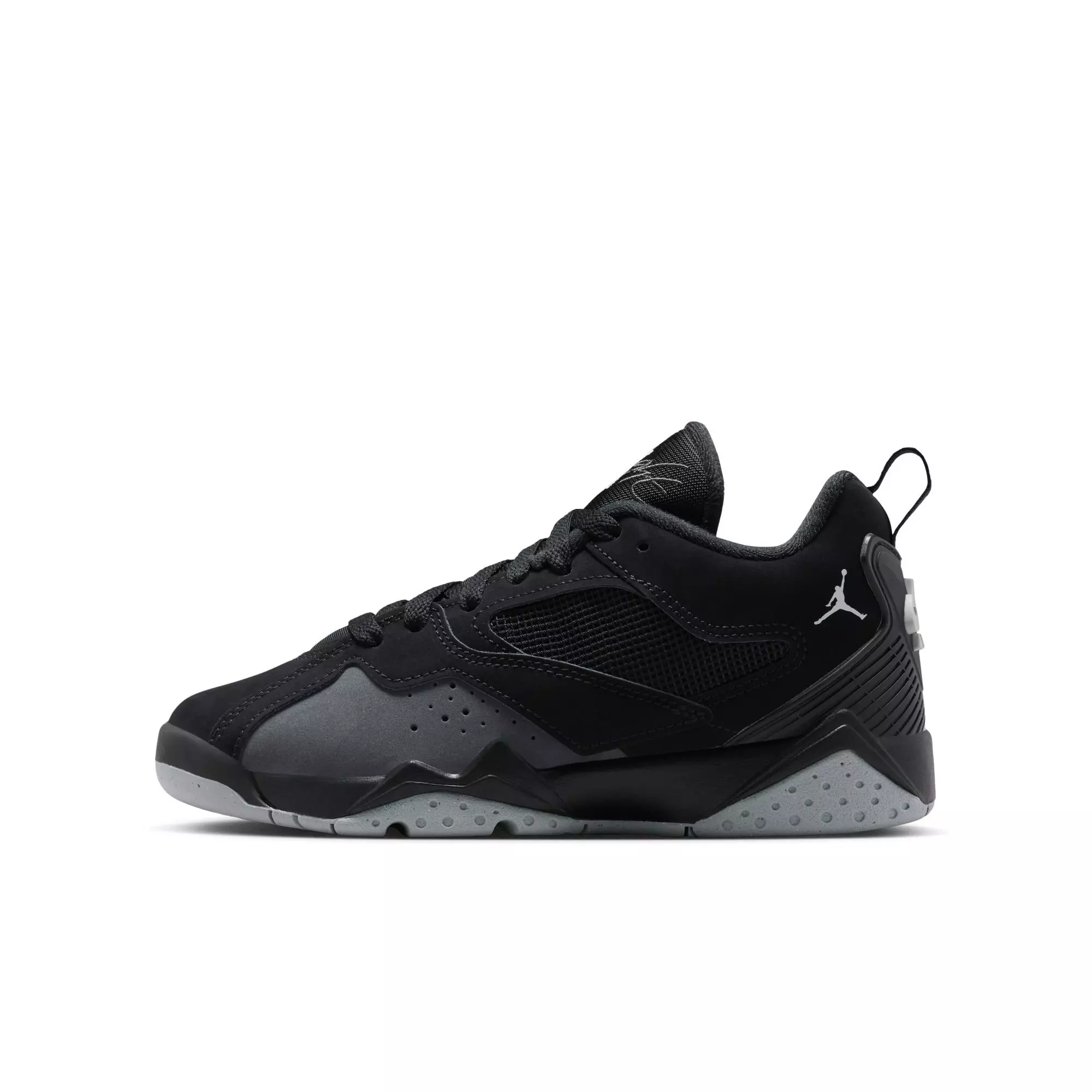 Jordan MVP 92 "Black/Wolf Grey/Anthracite" Grade School Boys' Shoe