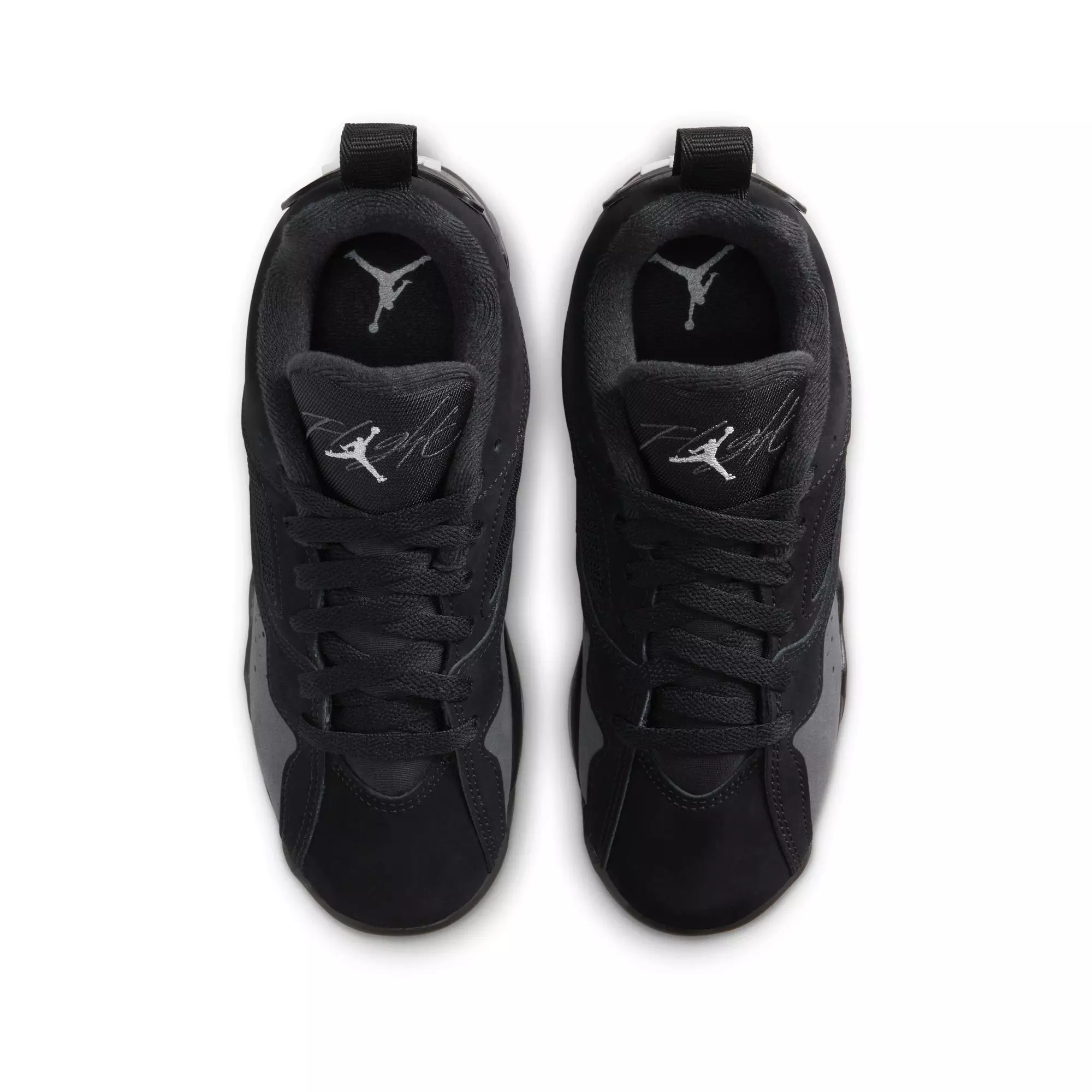 Jordan MVP 92 "Black/Wolf Grey/Anthracite" Grade School Boys' Shoe - BLACK