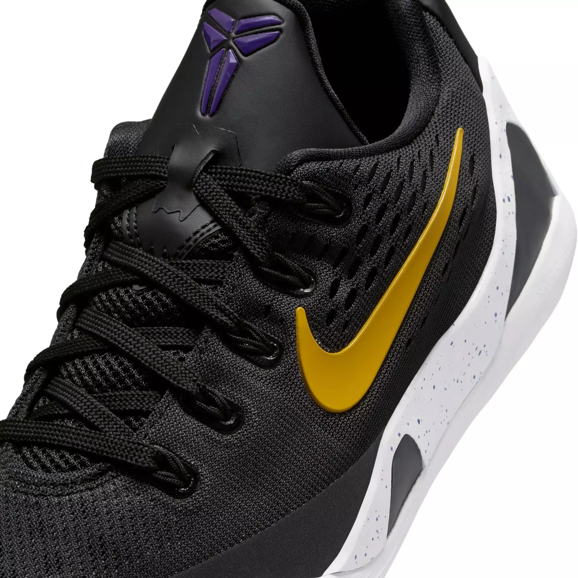 Nike Kobe IX "Black/Gold" Grade School Kids' Basketball Shoe - BLACK/UNIVERSITY GOLD/WHITE