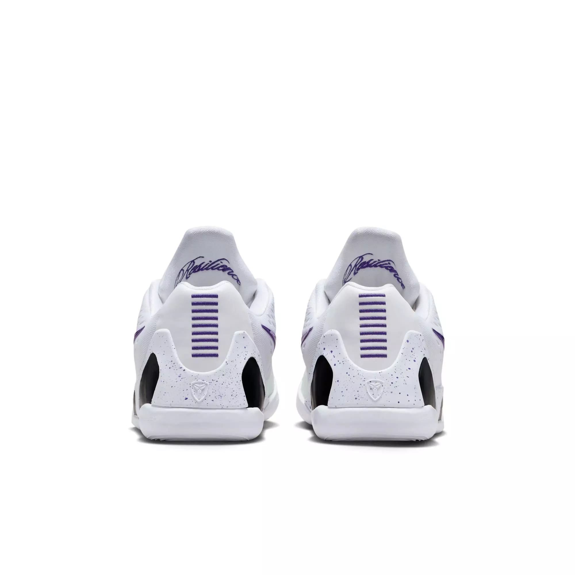 Nike Kobe IX "Court Purple" Grade School Kids' Basketball Shoe - WHITE/COURT PURPLE