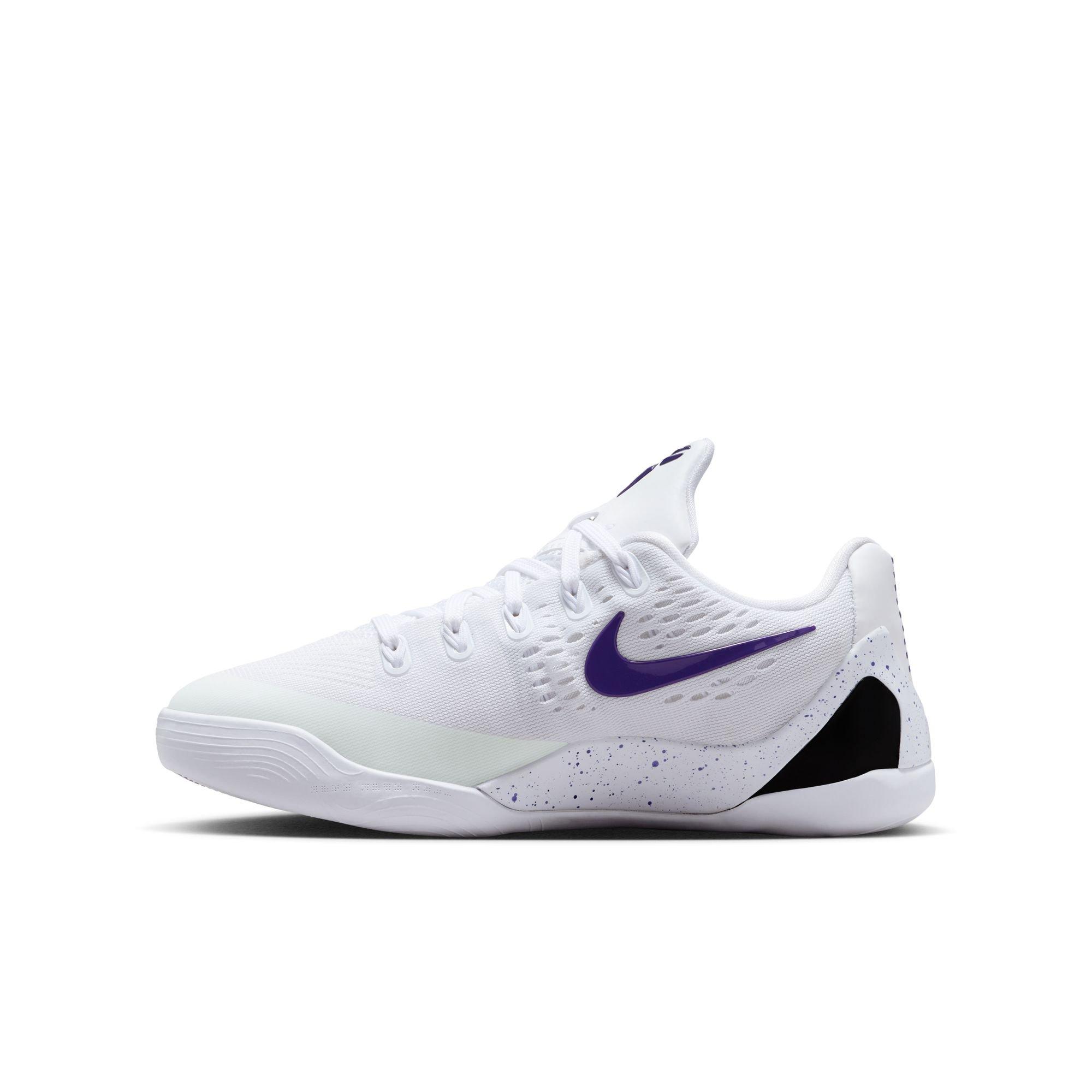 White Kobe Forever Away GS Basketball Shoes | Hibbett