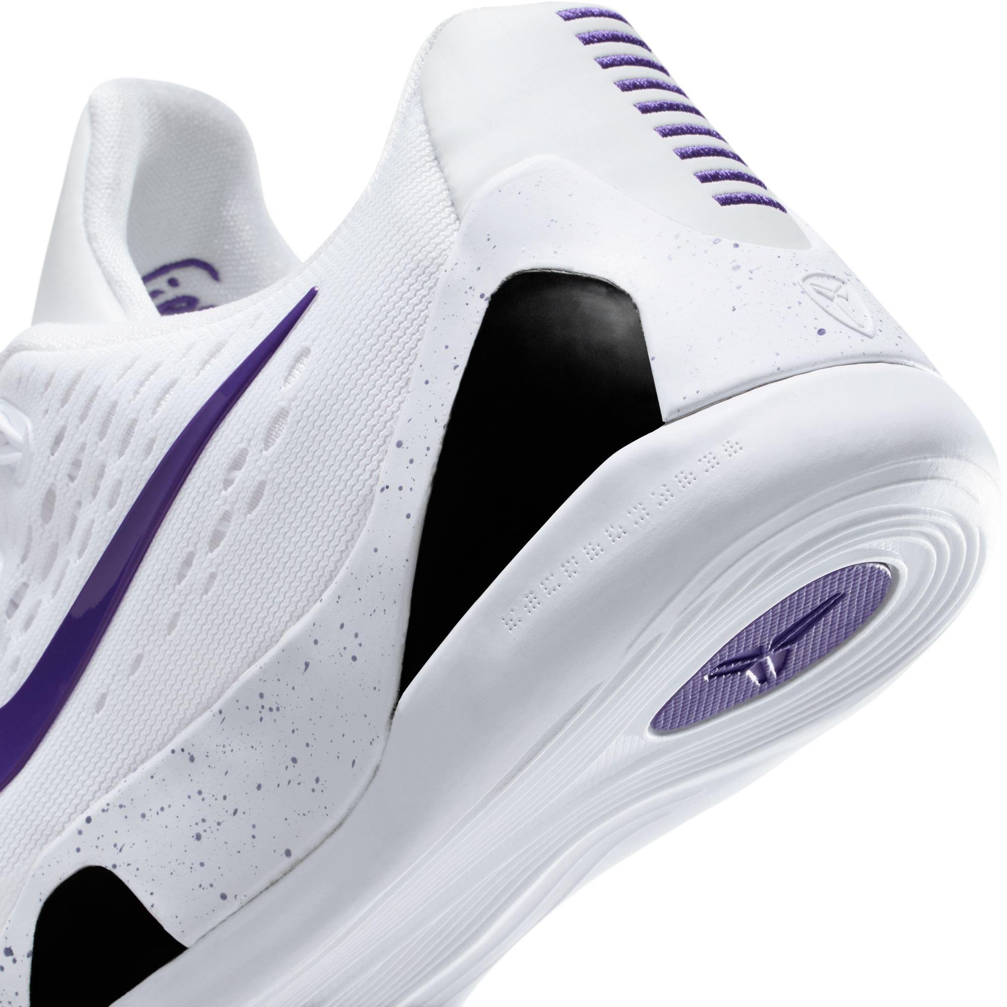 White Kobe Forever Away GS Basketball Shoes | Hibbett